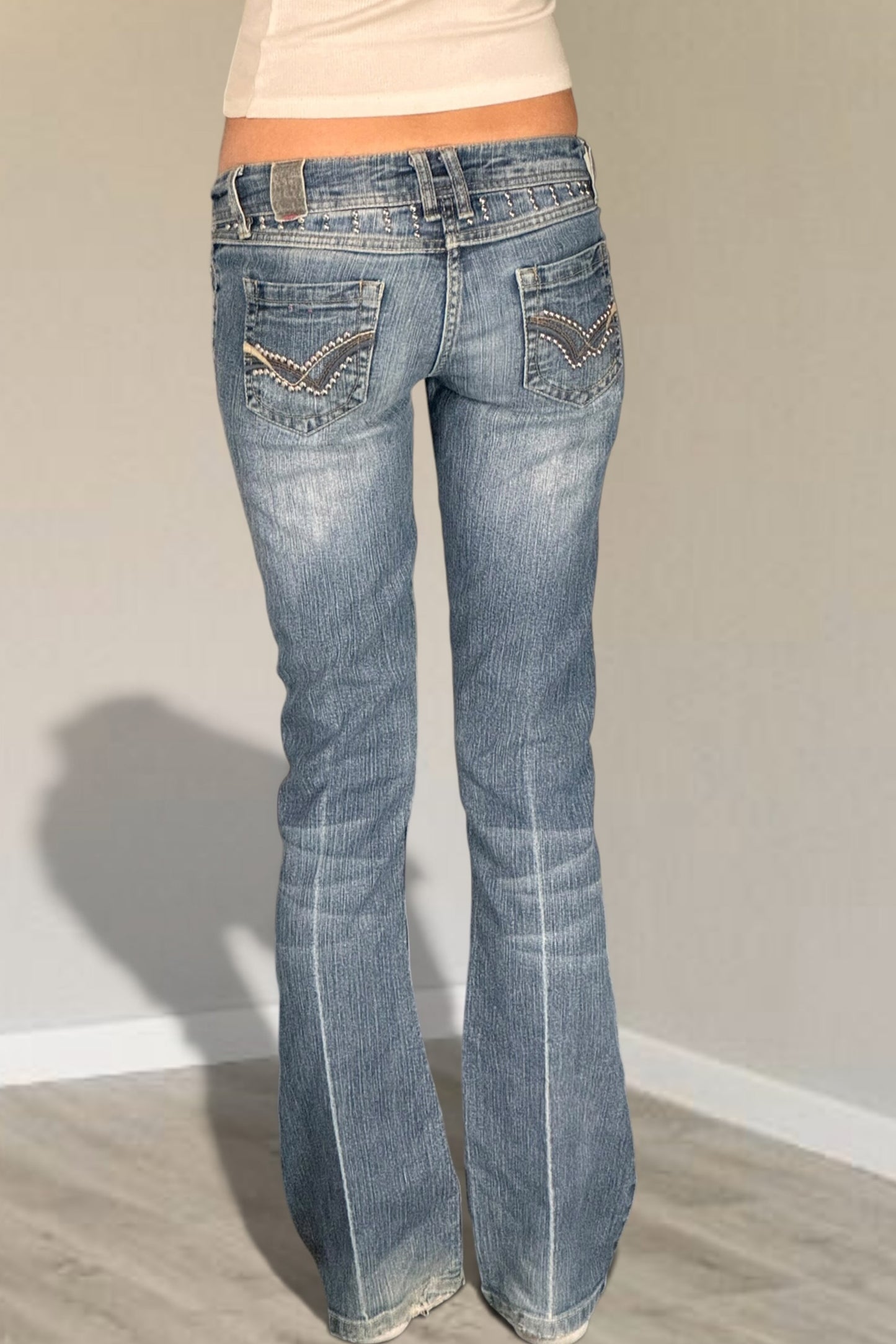 Lågmidjade jeans stl: XS