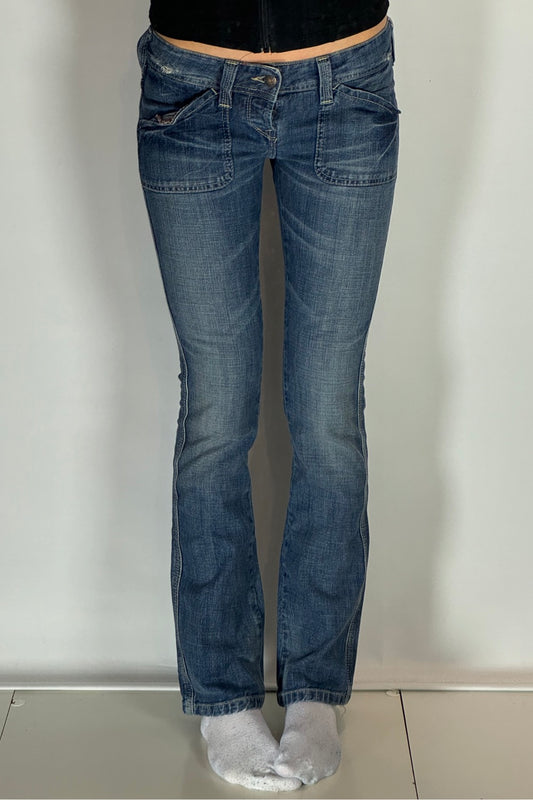 Lågmidjade jeans stl: XS