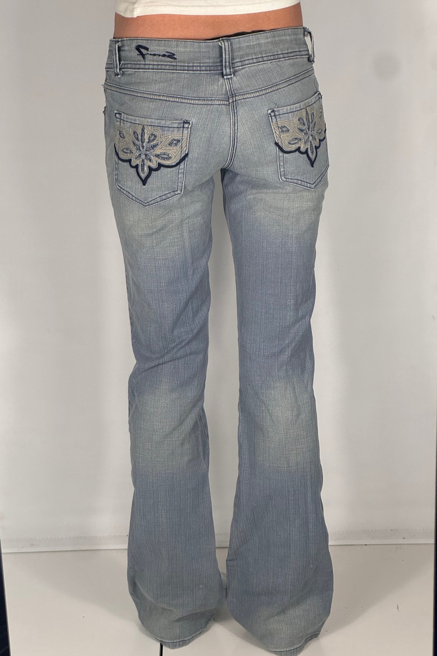 Lågmidjade jeans stl: XS