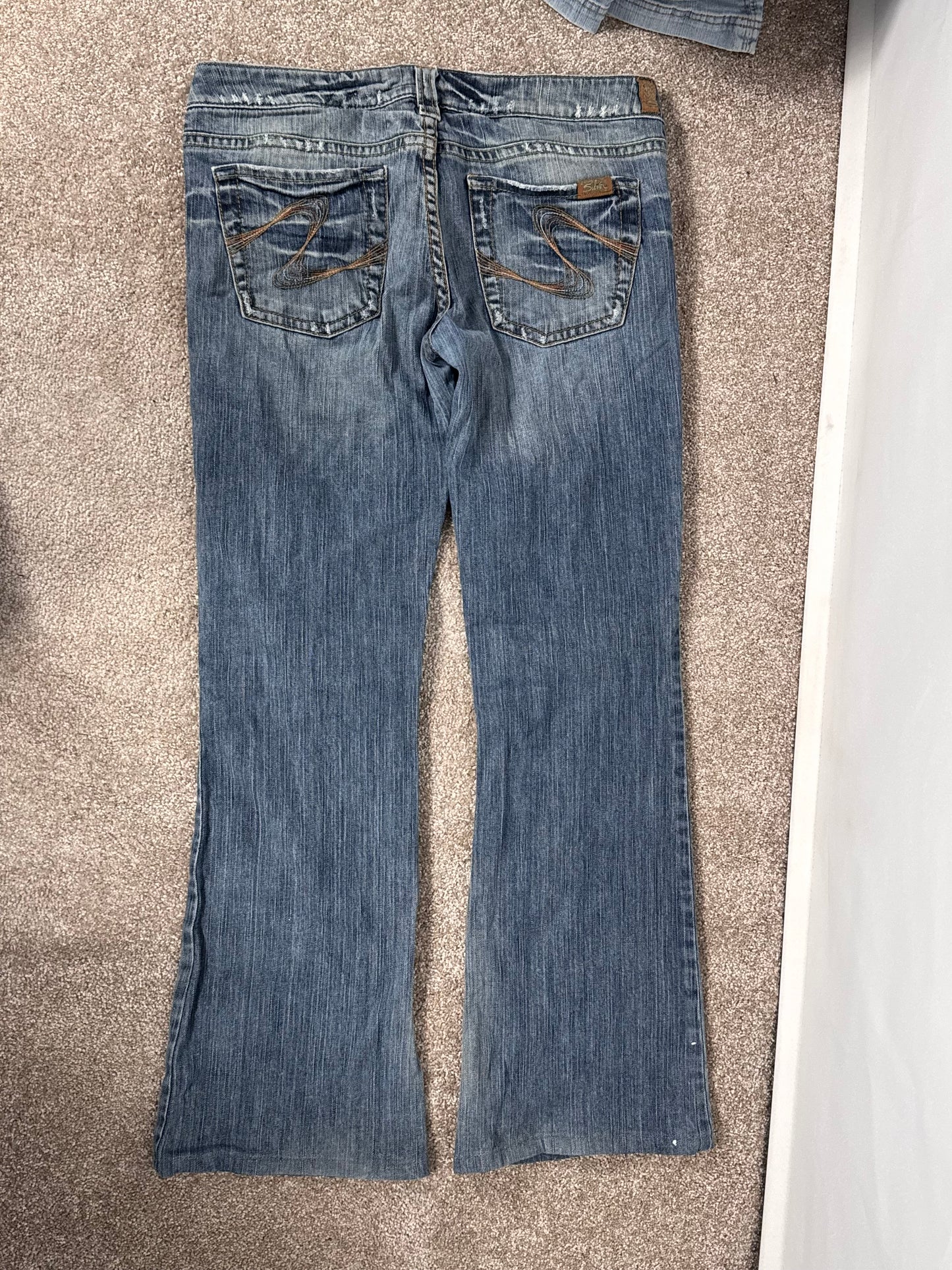 Lågmidjade jeans stl: M