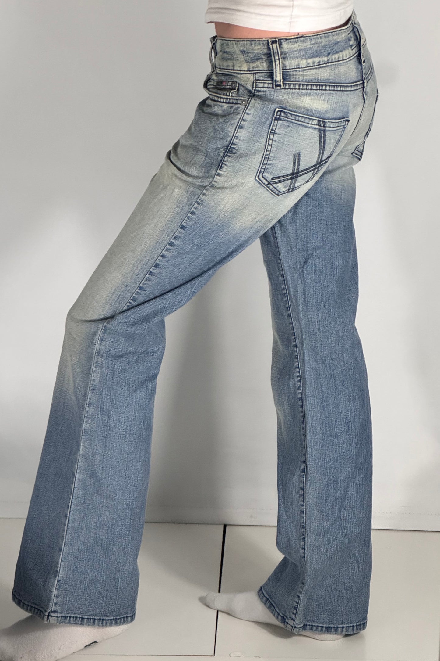 Lågmidjade jeans stl: XXS