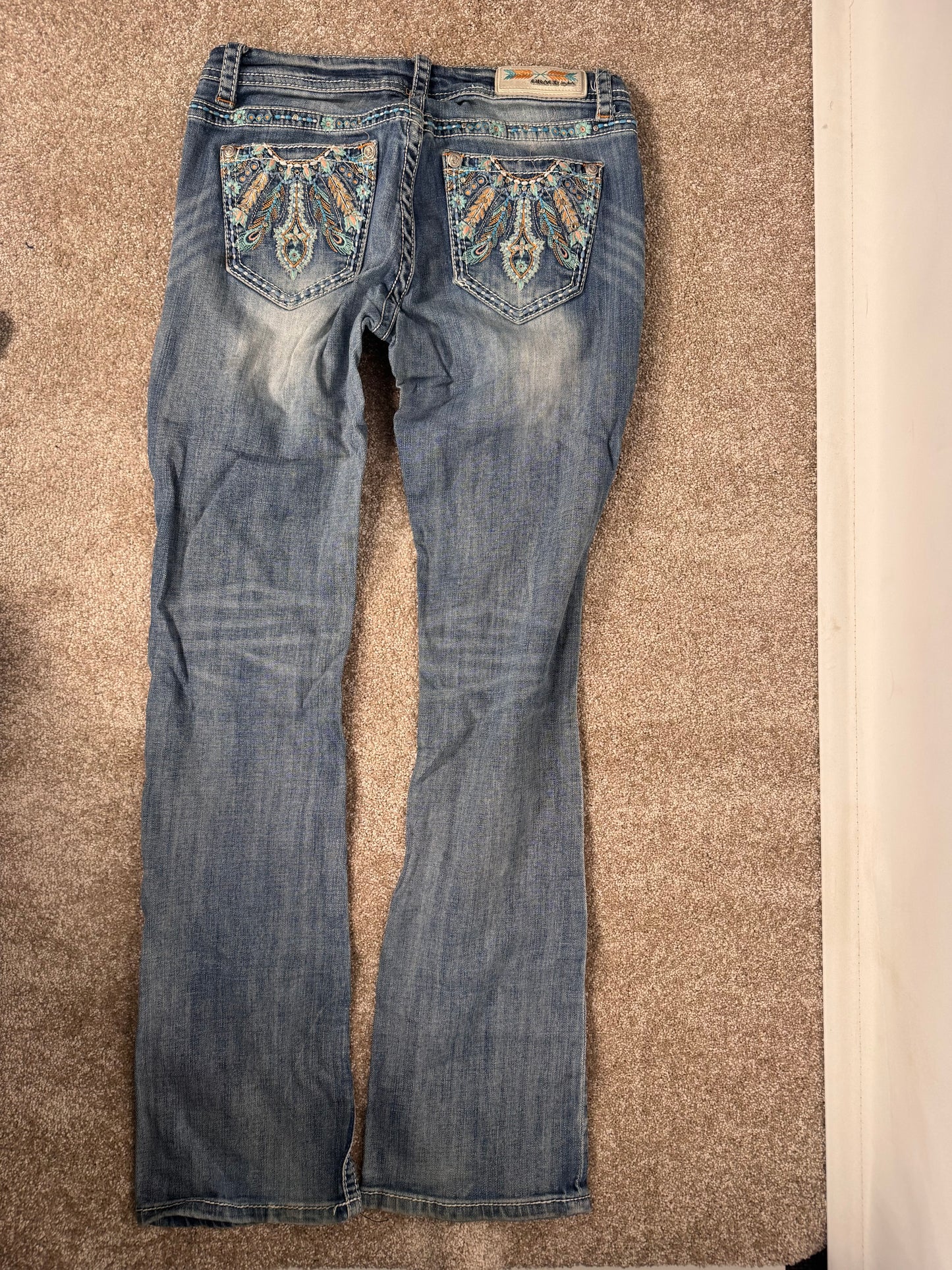 Lågmidjade jeans stl: S