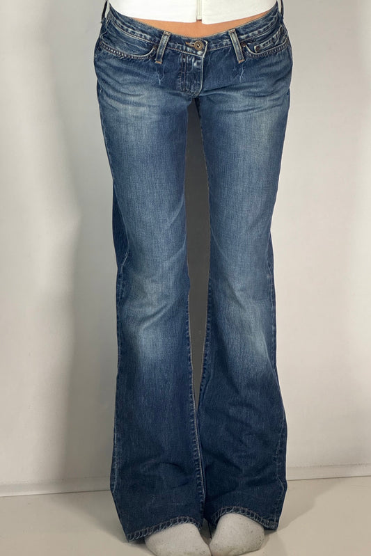 Lågmidjade jeans stl: S