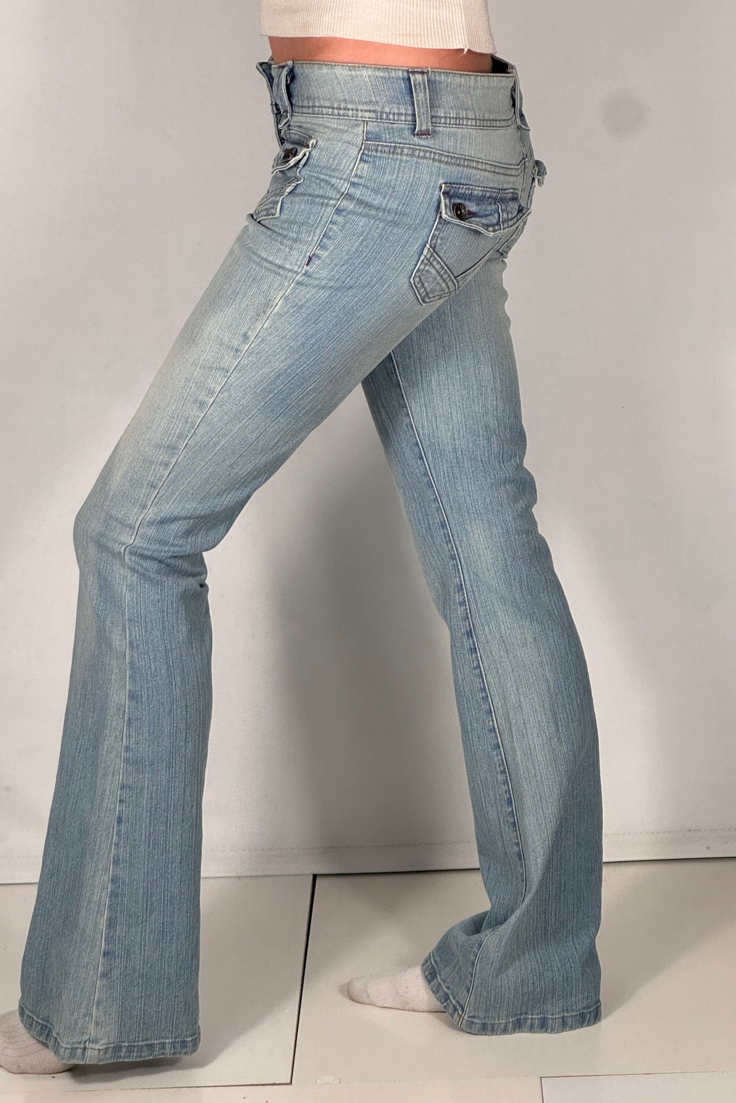 Lågmidjade jeans stl: XS