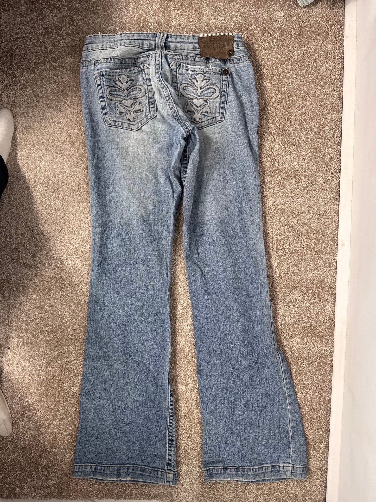 Lågmidjade jeans stl: XS