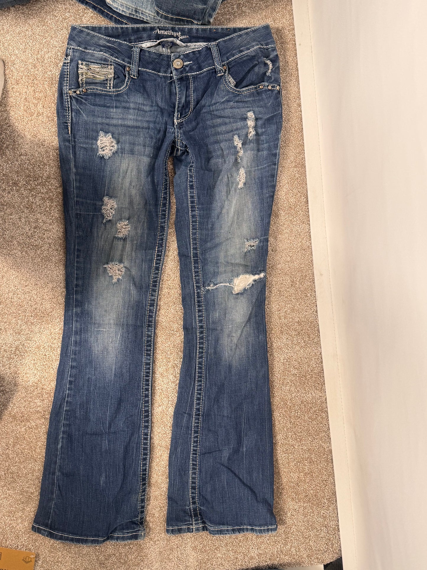 Lågmidjade jeans stl: M