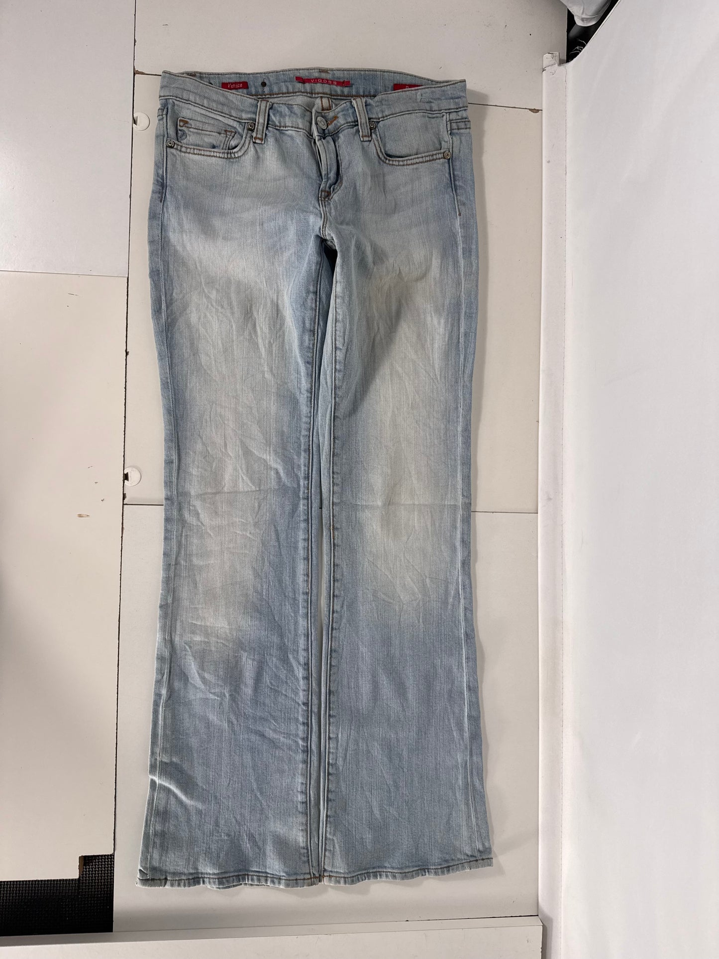 Lavtaljede jeans str: S