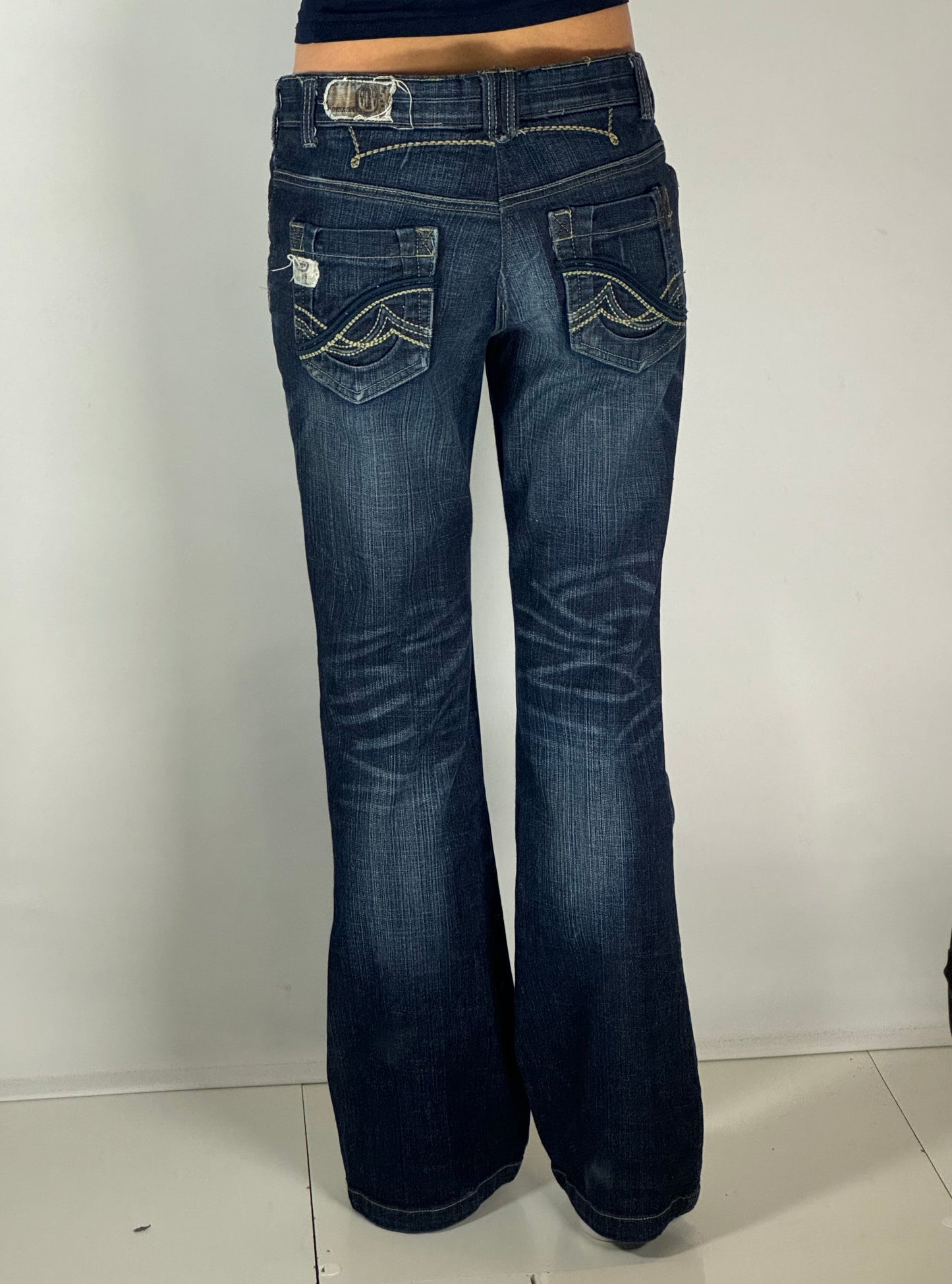 Lågmidjade jeans stl: M