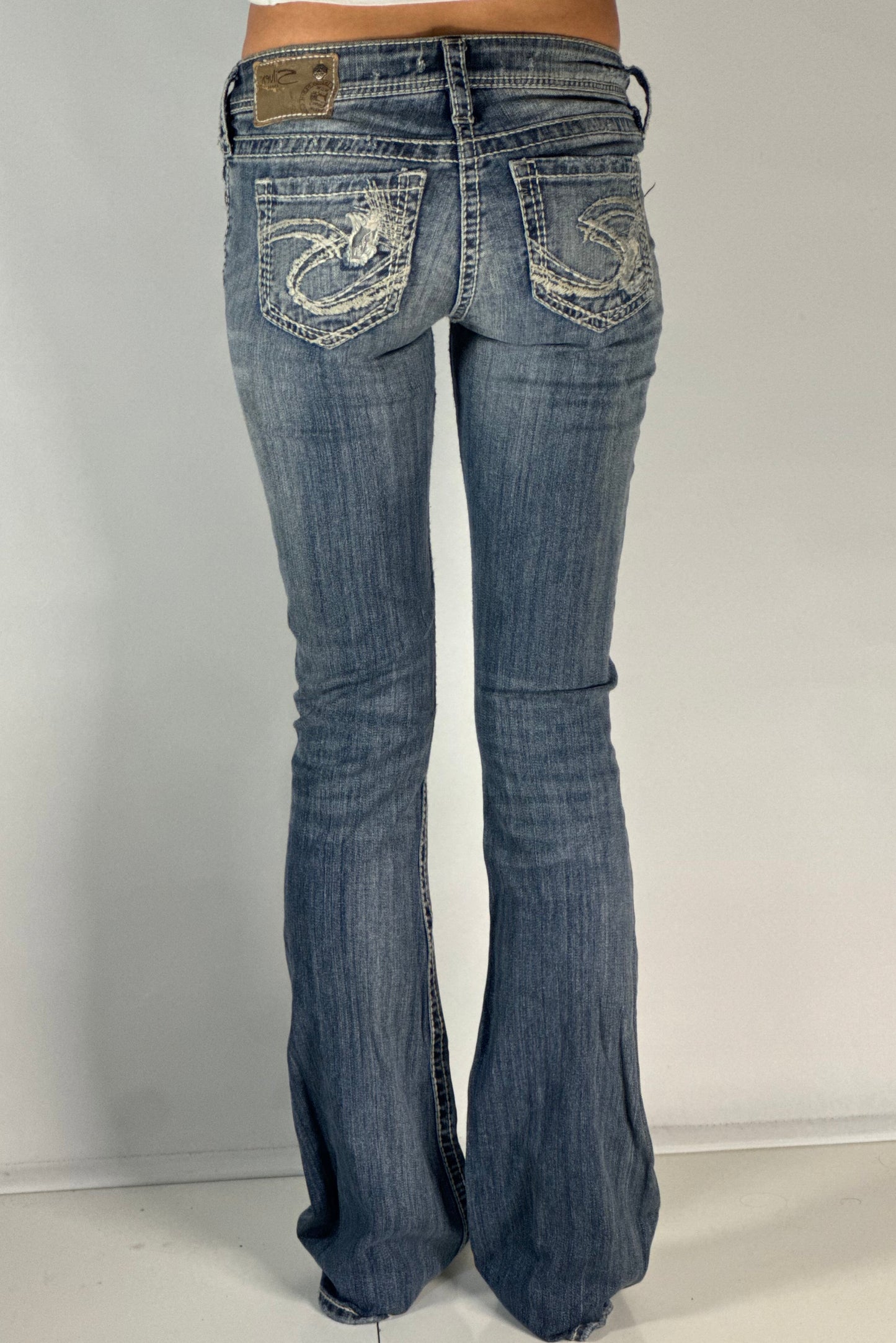 Lågmidjade jeans stl: XXS