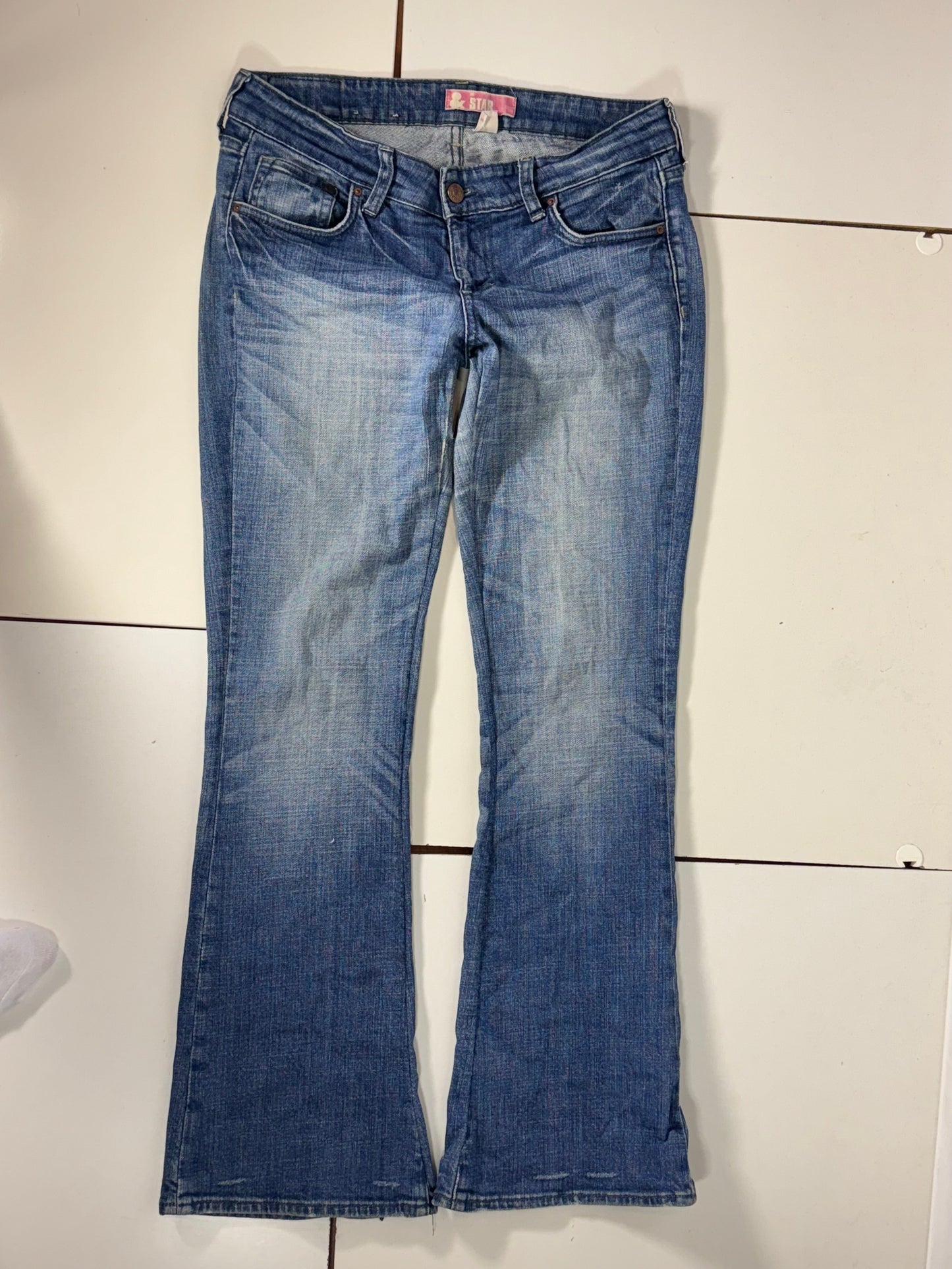 Lågmidjade jeans stl: S