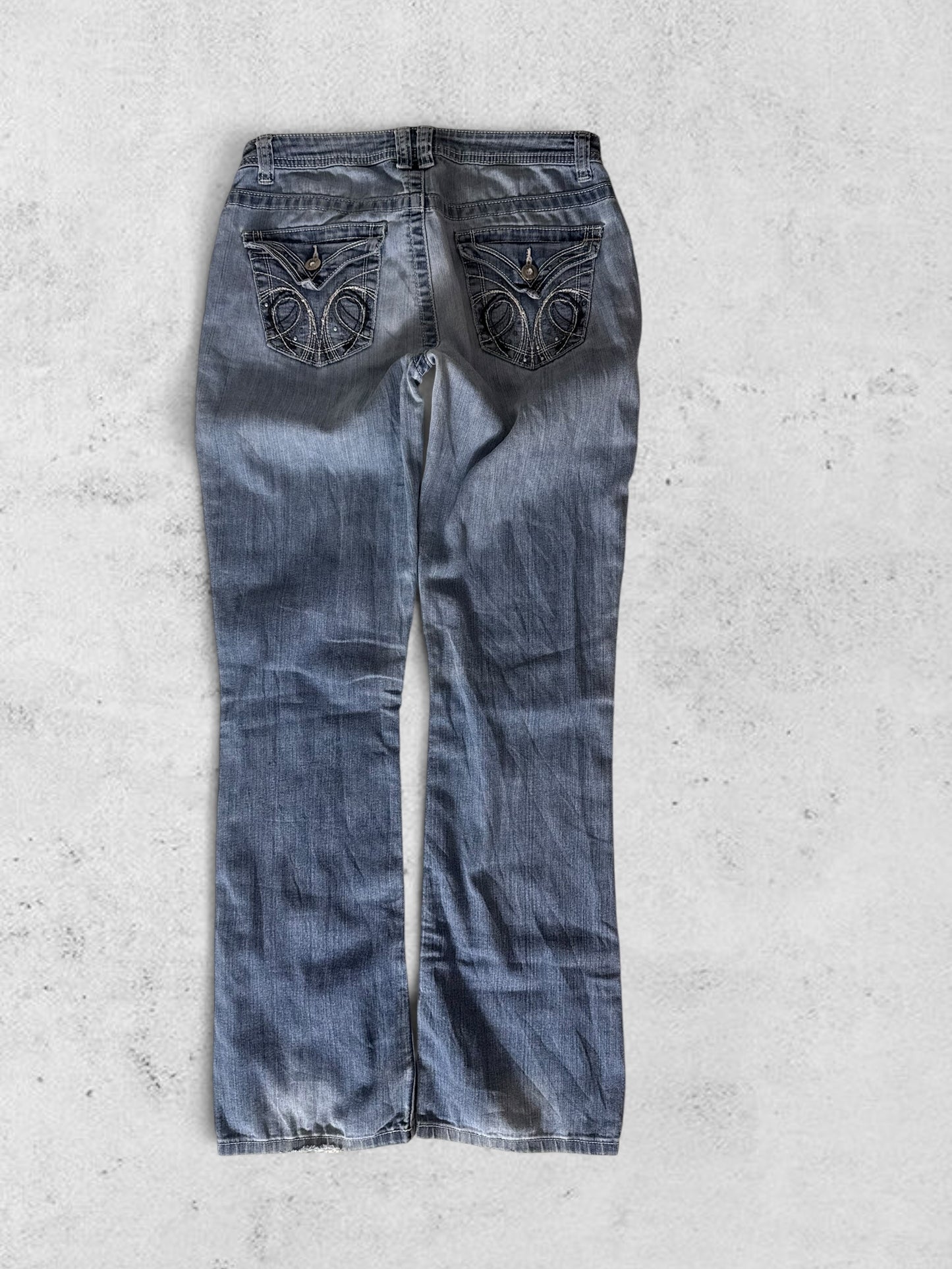 Lågmidjade jeans stl: S