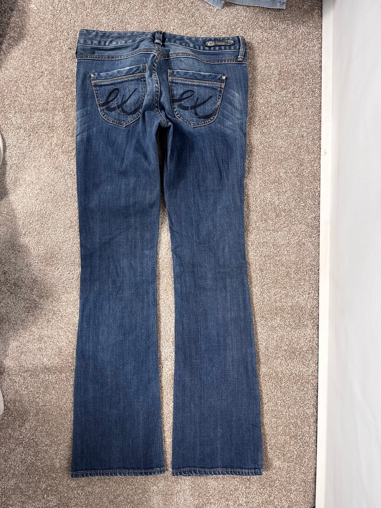 Lågmidjade jeans stl: S