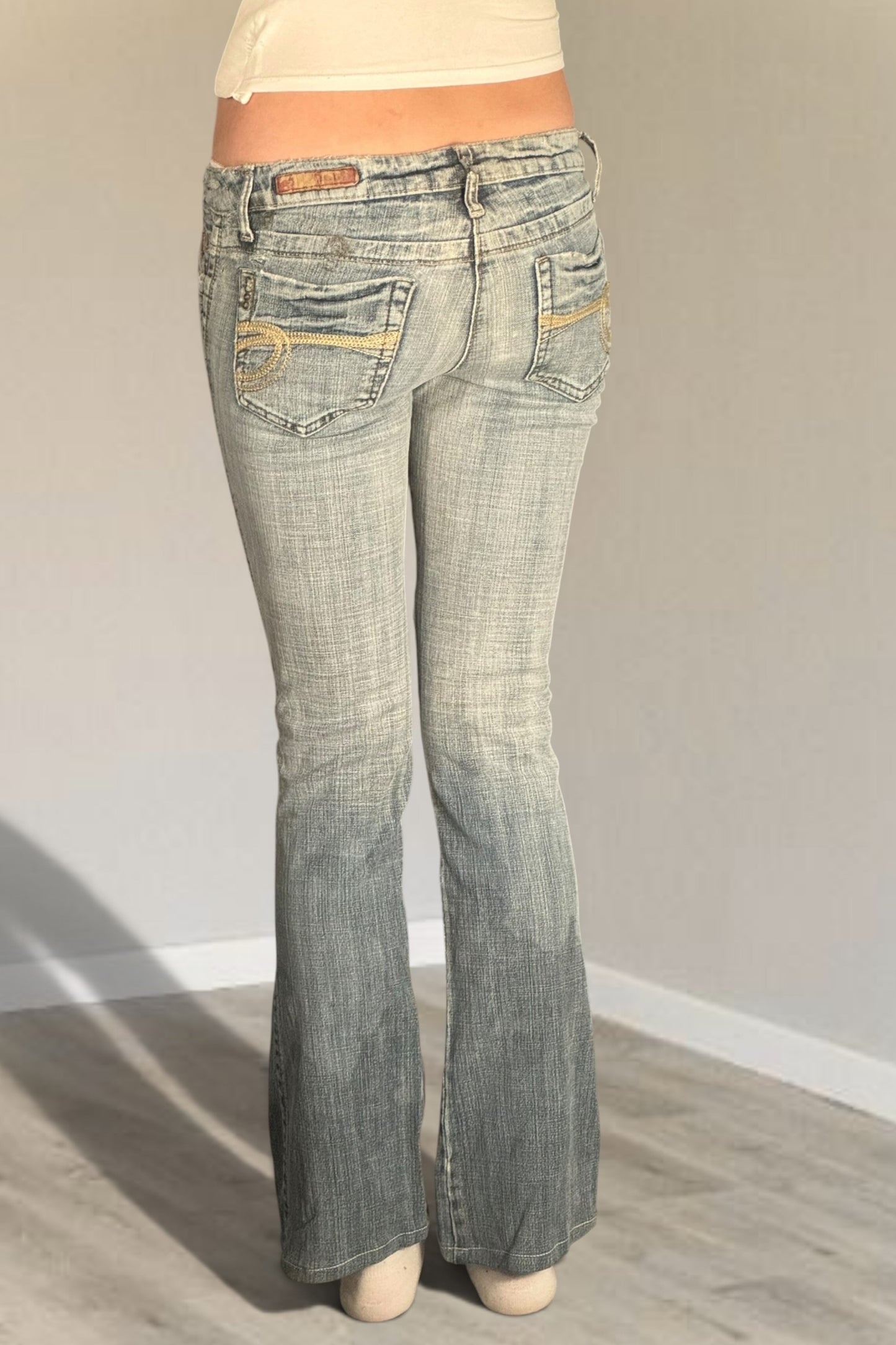 Lågmidjade jeans stl: XS