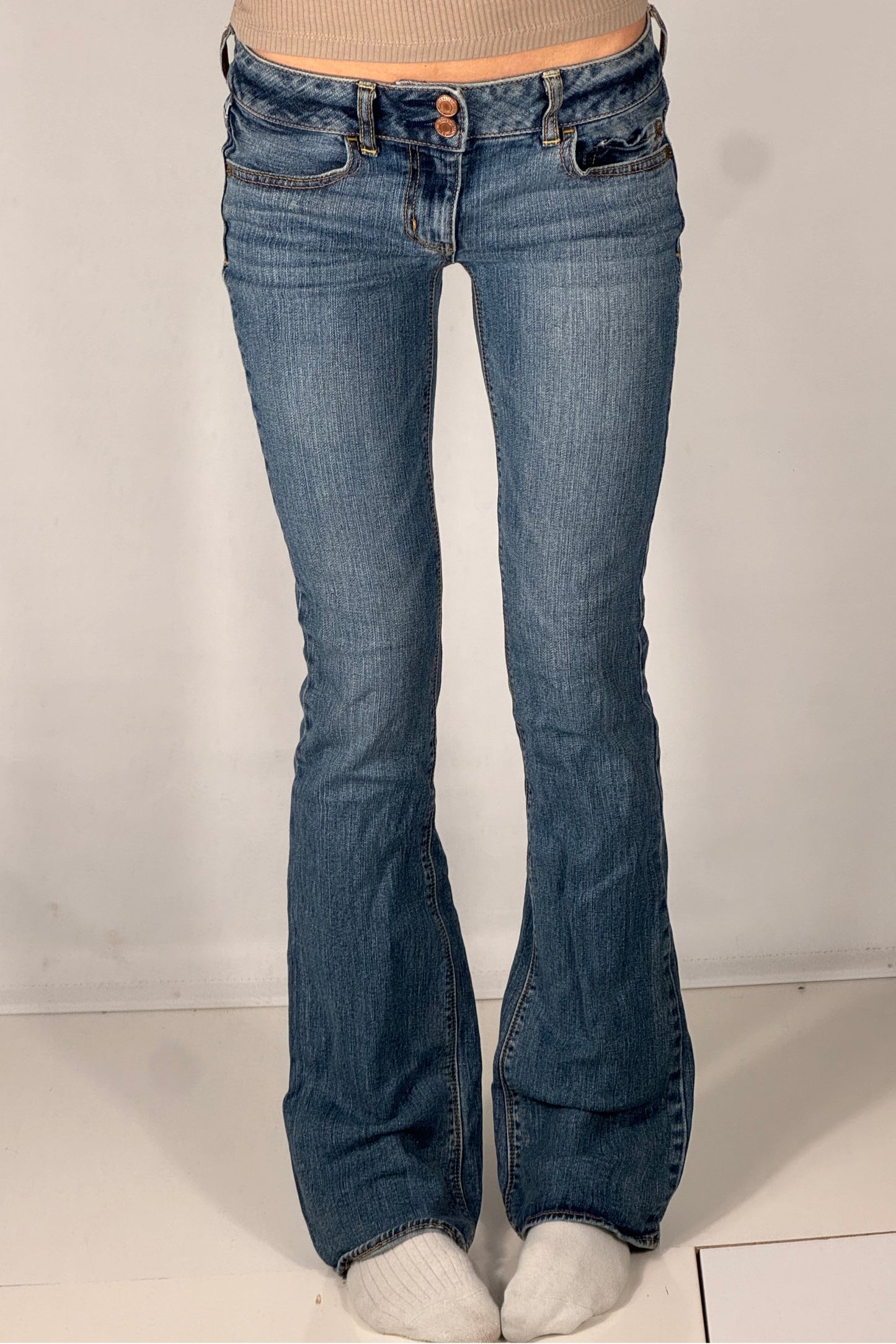 Lågmidjade jeans stl: XS