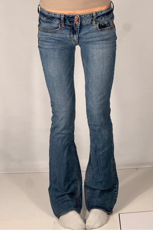 Lågmidjade jeans stl: XS