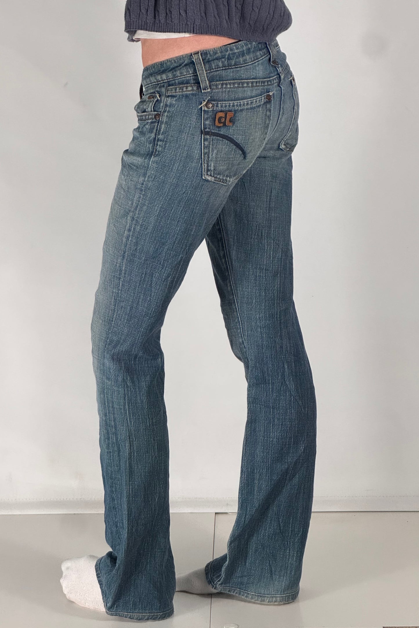 Lågmidjade jeans stl: XS