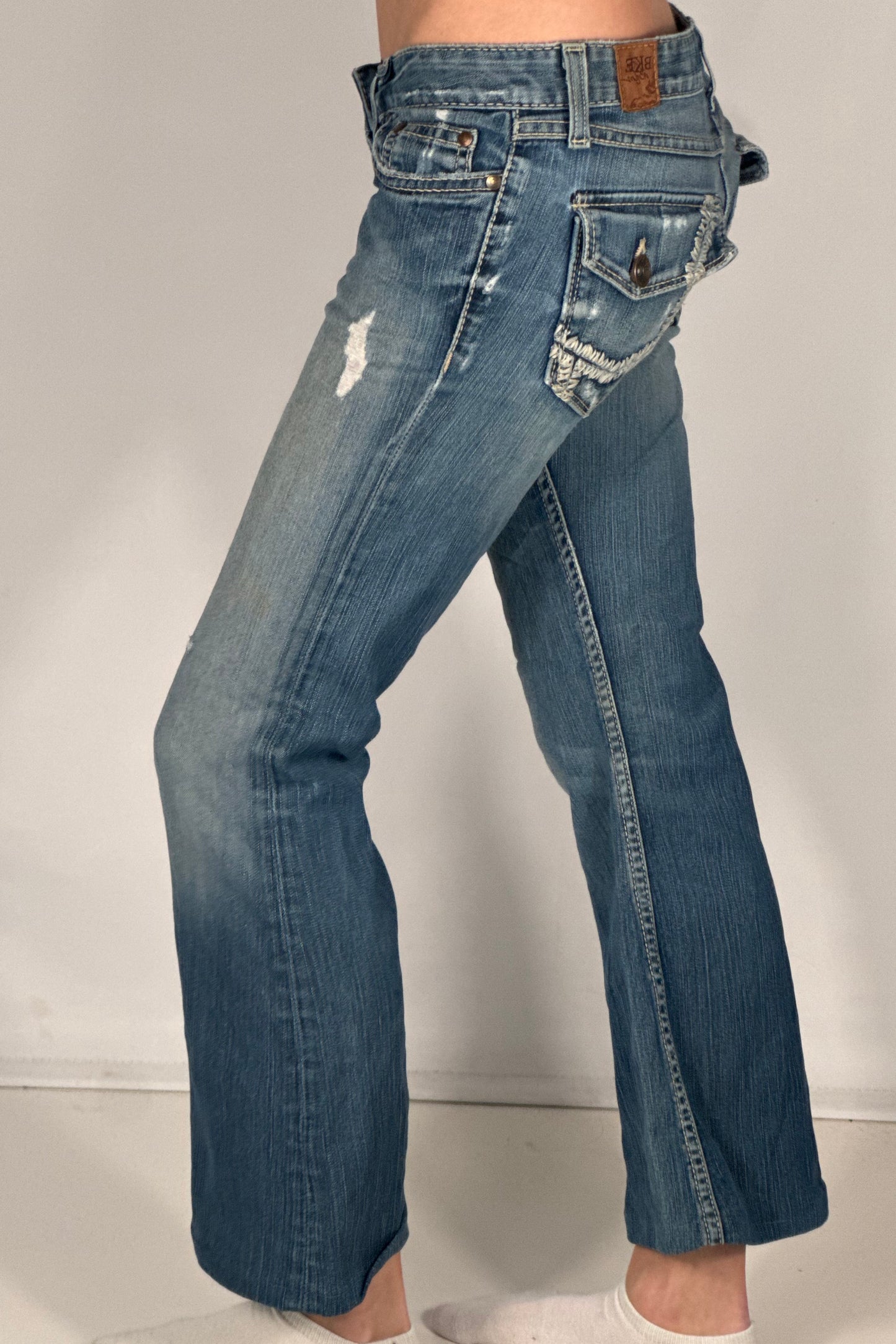 Lågmidjade jeans stl: XS