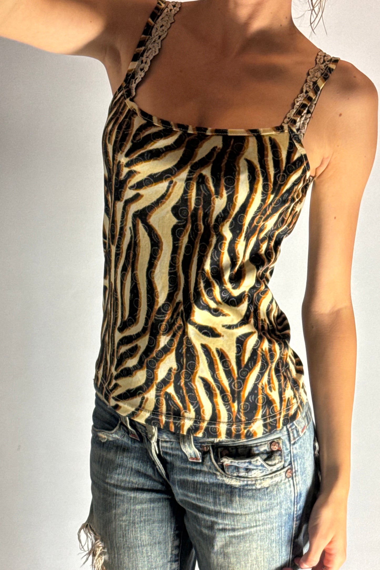 Leopard topp stl: M