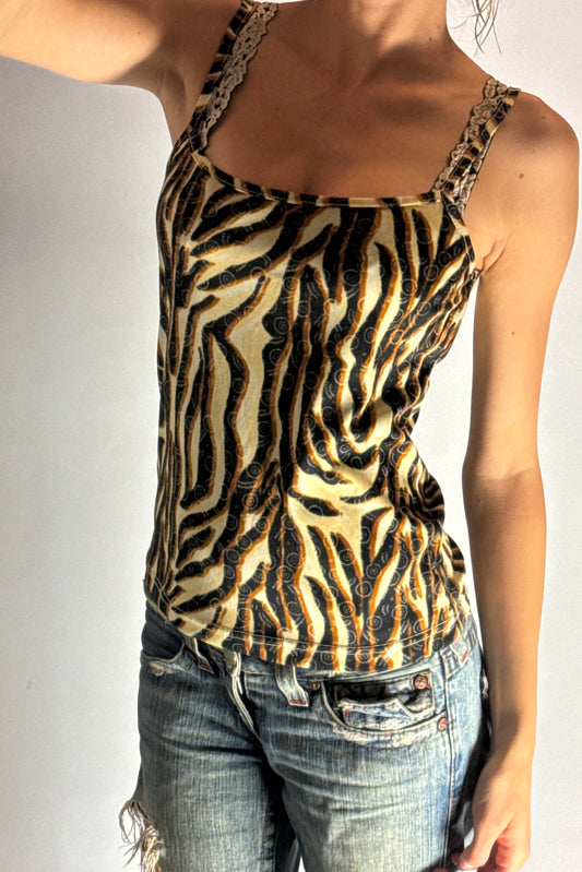 Leopard topp stl: M