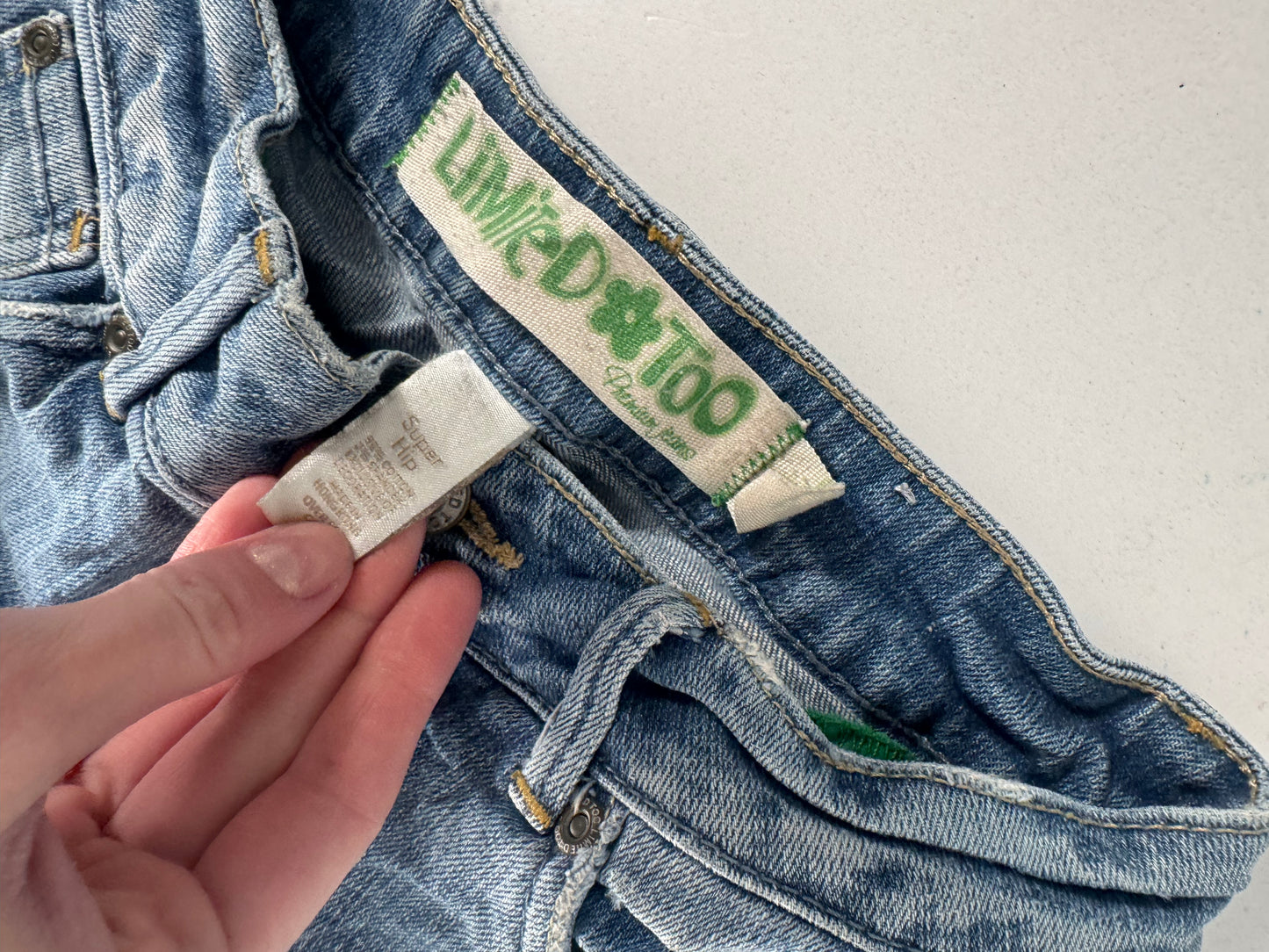 Lågmidjade jeans stl: XXS
