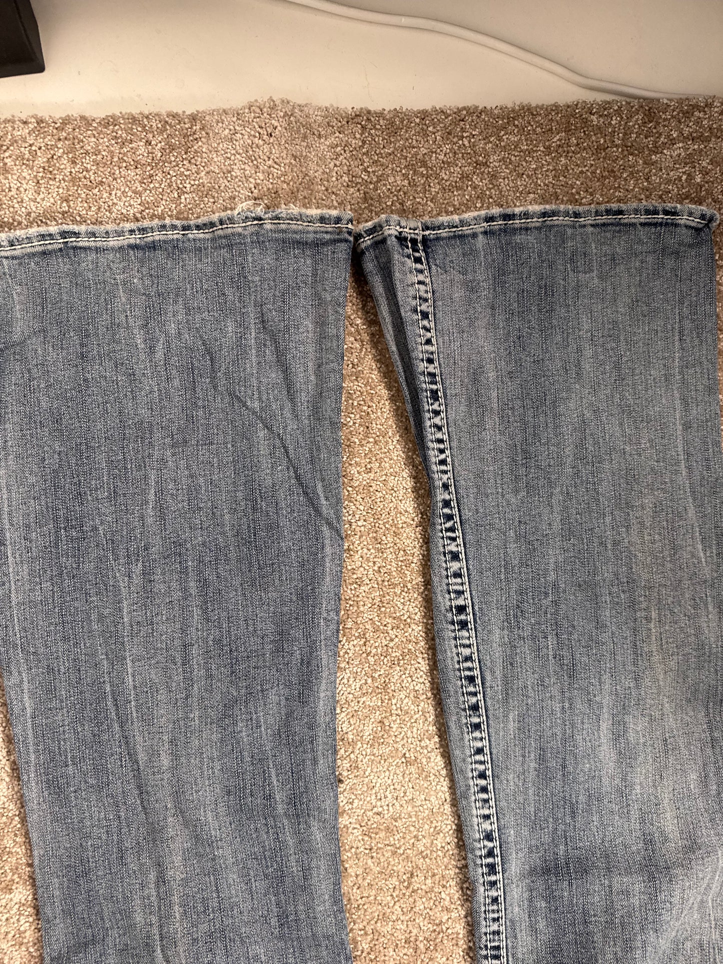 Lågmidjade jeans stl: S/M