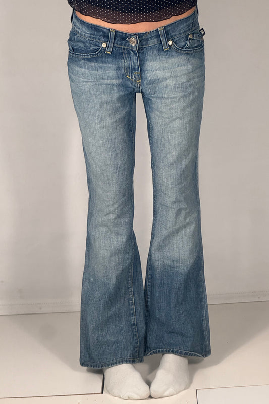 Lågmidjade jeans stl: XS/S