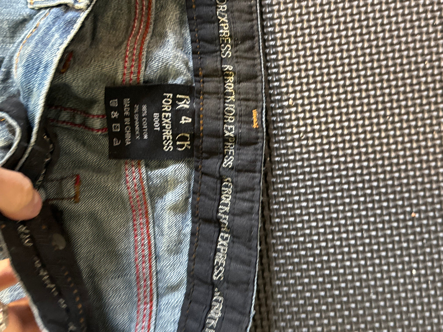 Lågmidjade jeans stl: S