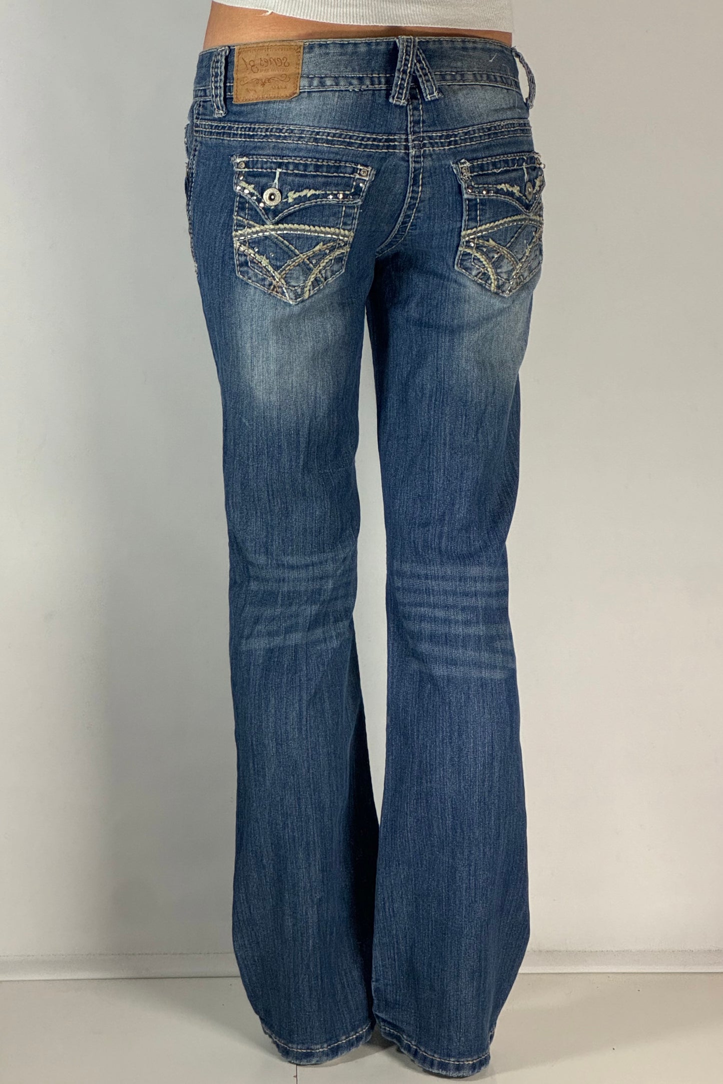 Lågmidjade jeans stl: XS/S