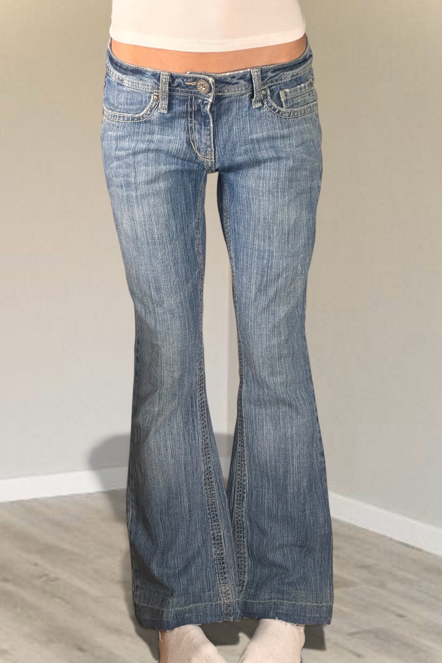 Lågmidjade jeans stl: S