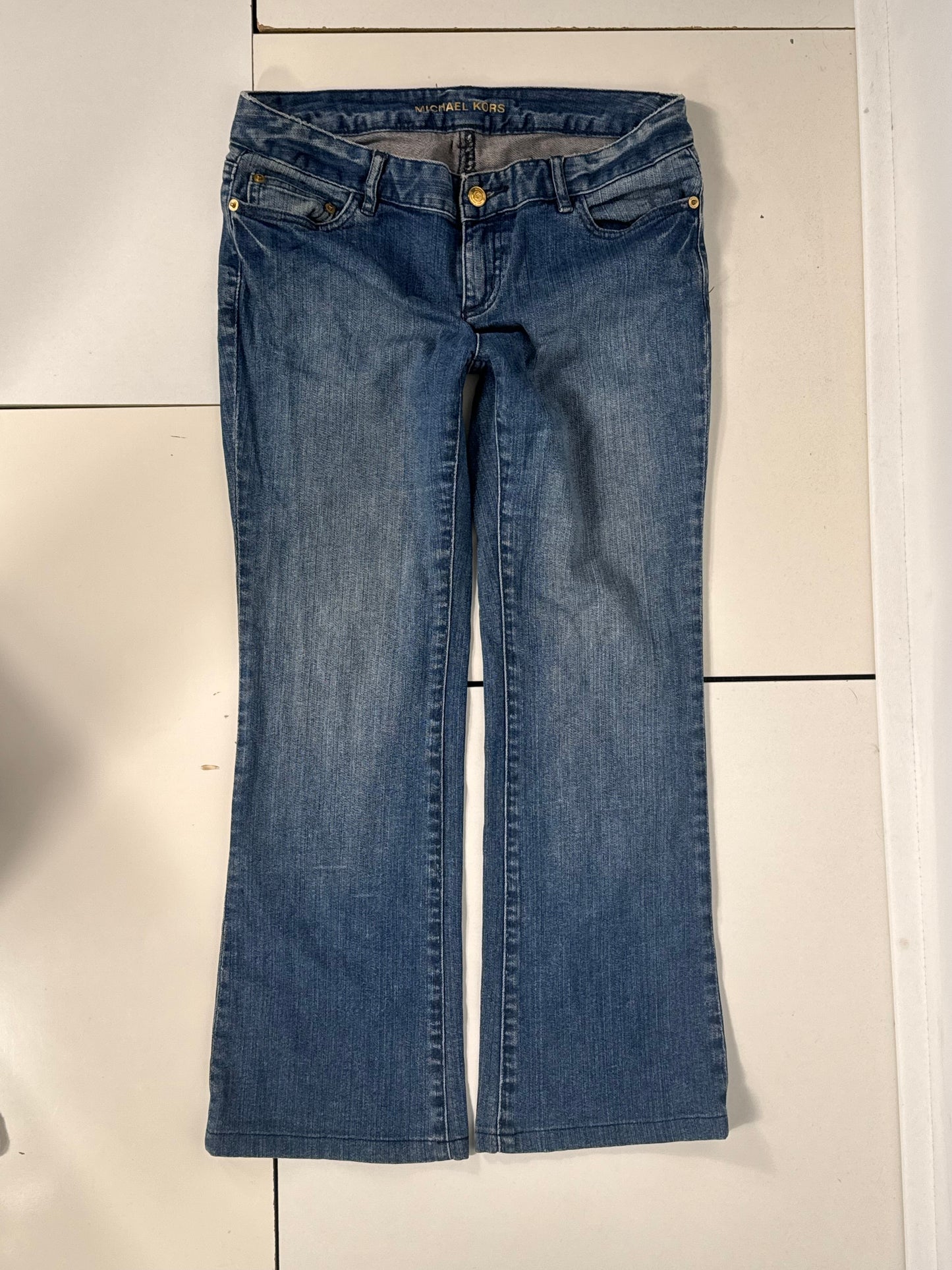 Lavtaljede jeans str: S