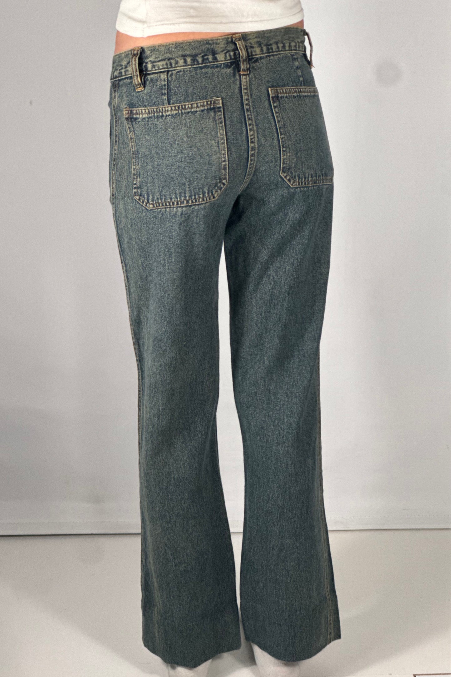 Lågmidjade jeans stl: