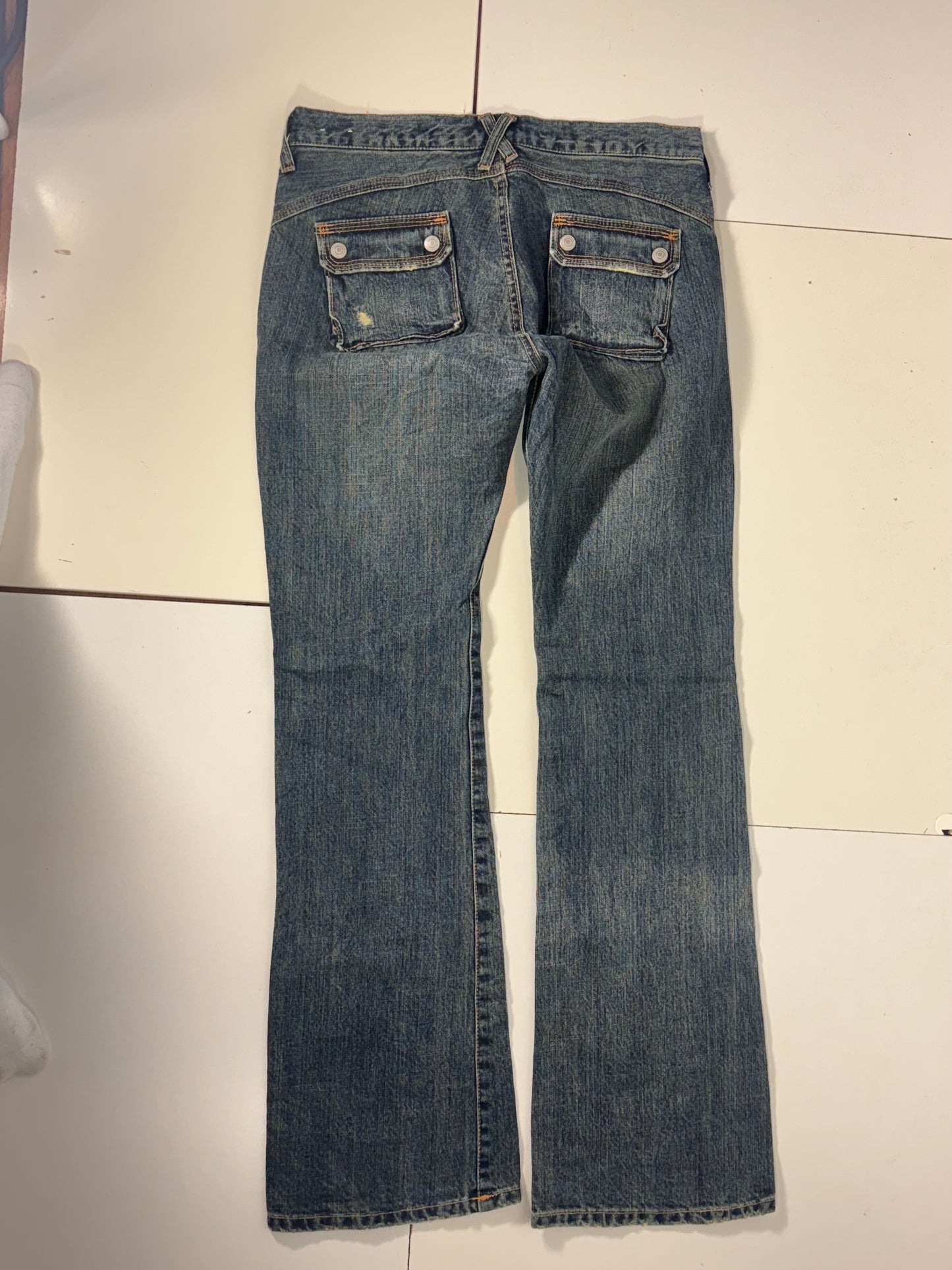 Lågmidjade jeans stl: S