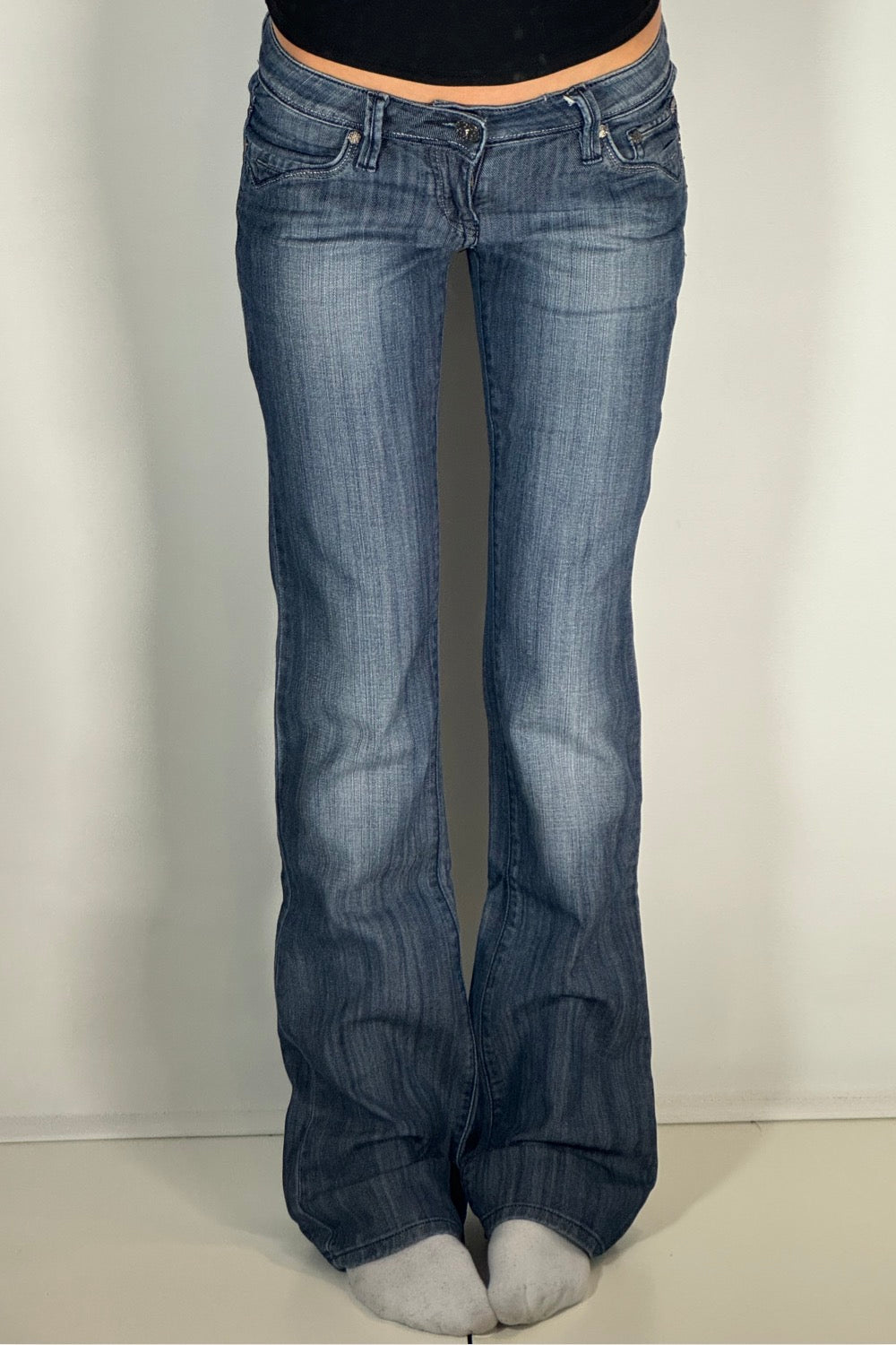 Lågmidjade jeans stl: XS
