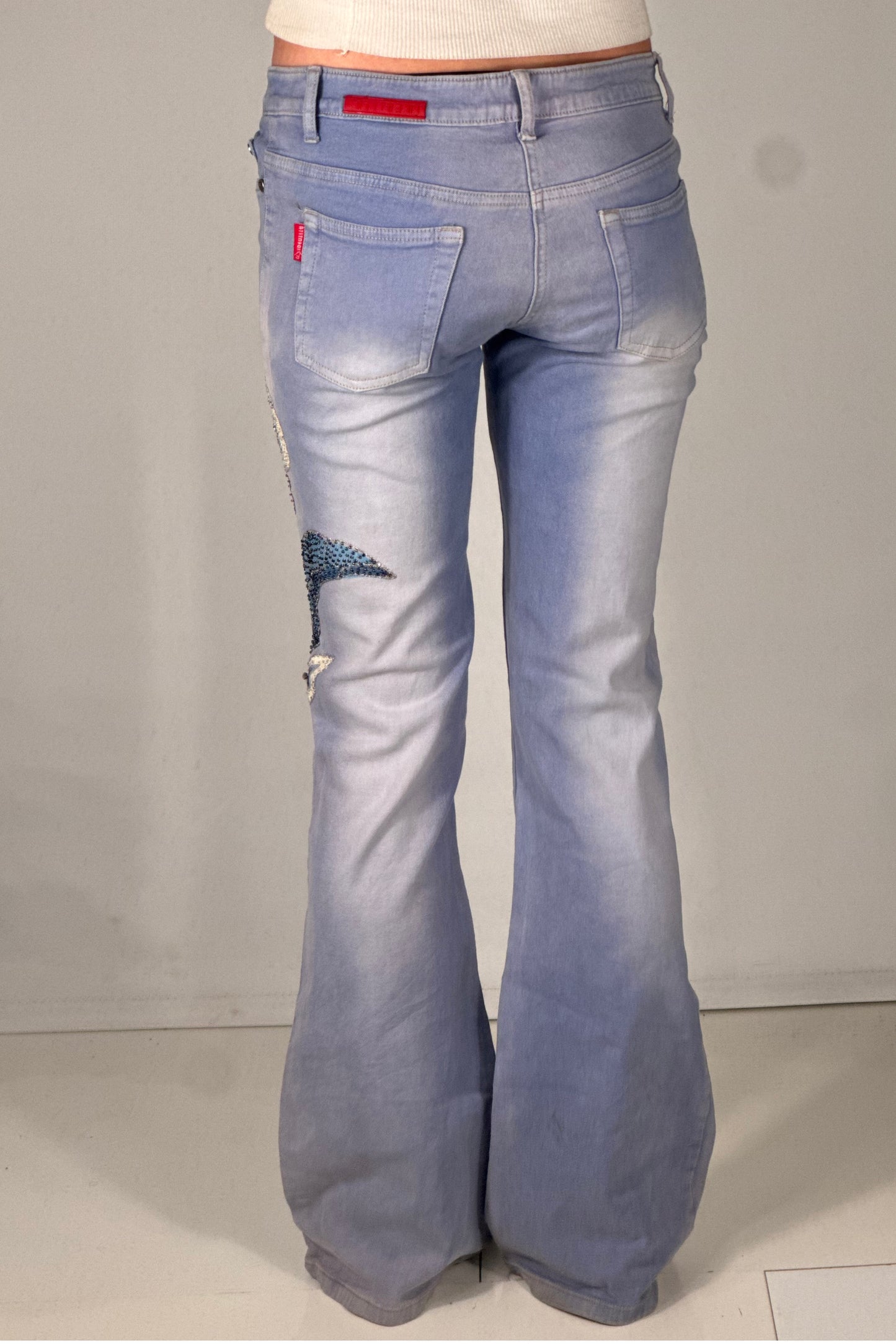 Lågmidjade jeans stl: XS