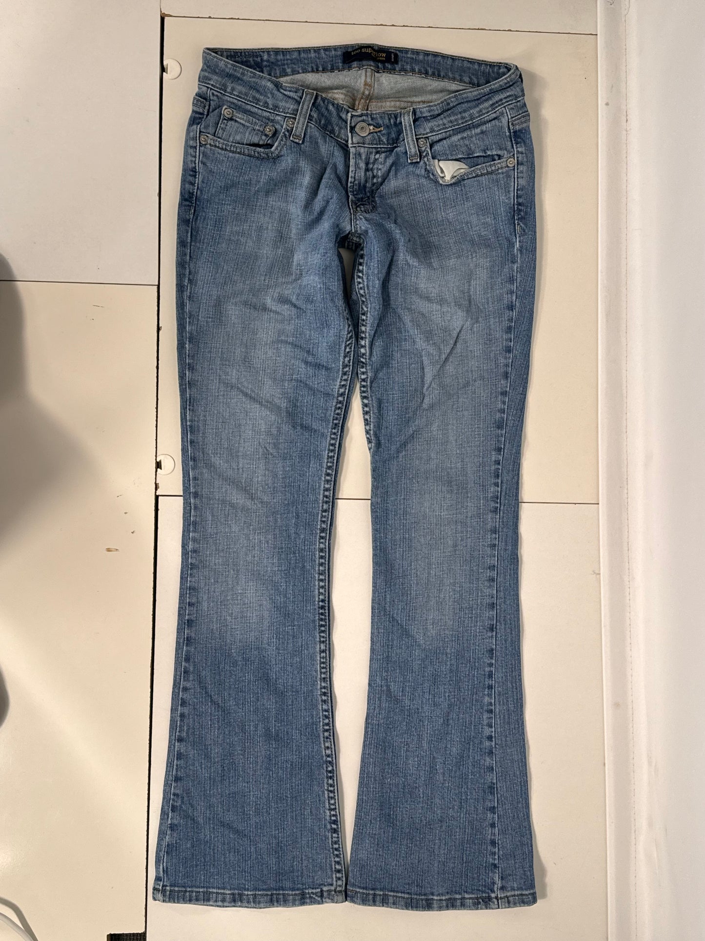 Lågmidjade jeans stl: S