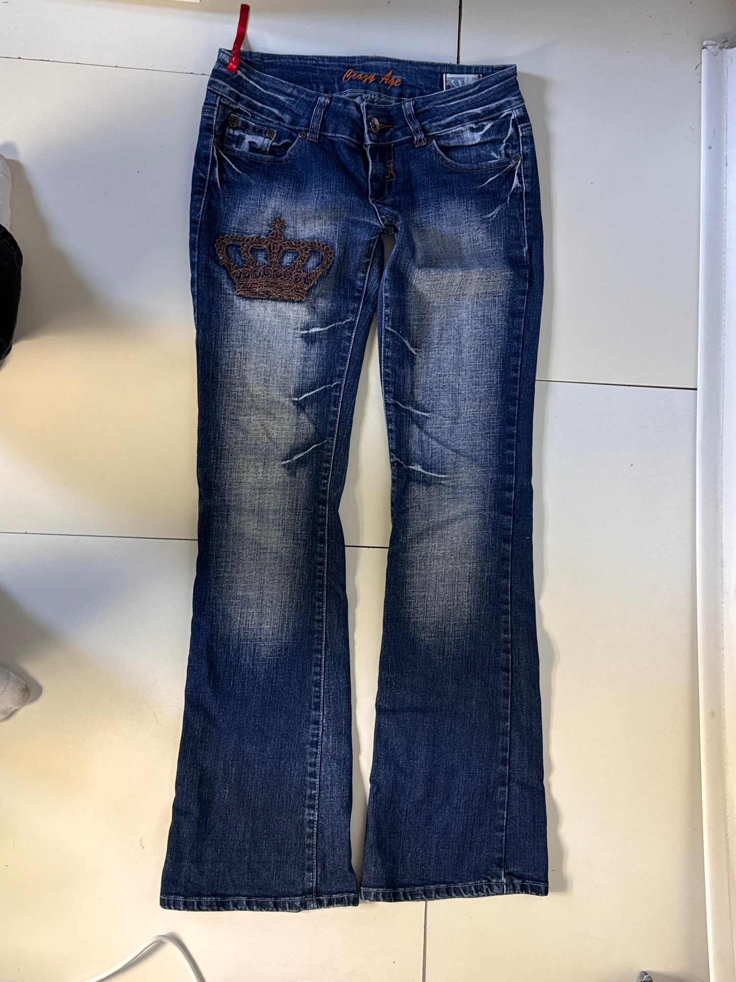 Lågmidjade jeans stl: XS