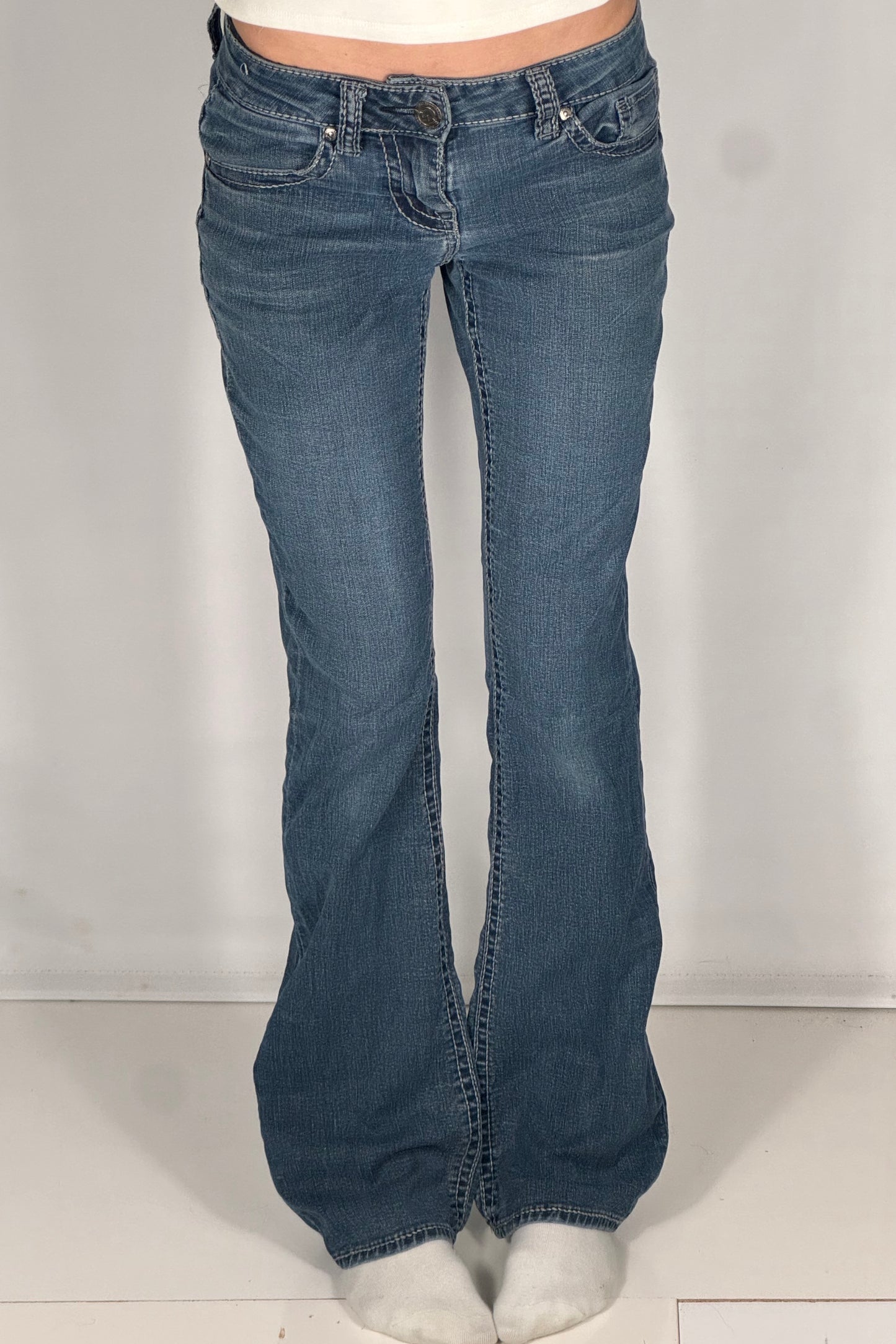 Lågmidjade jeans stl: XS