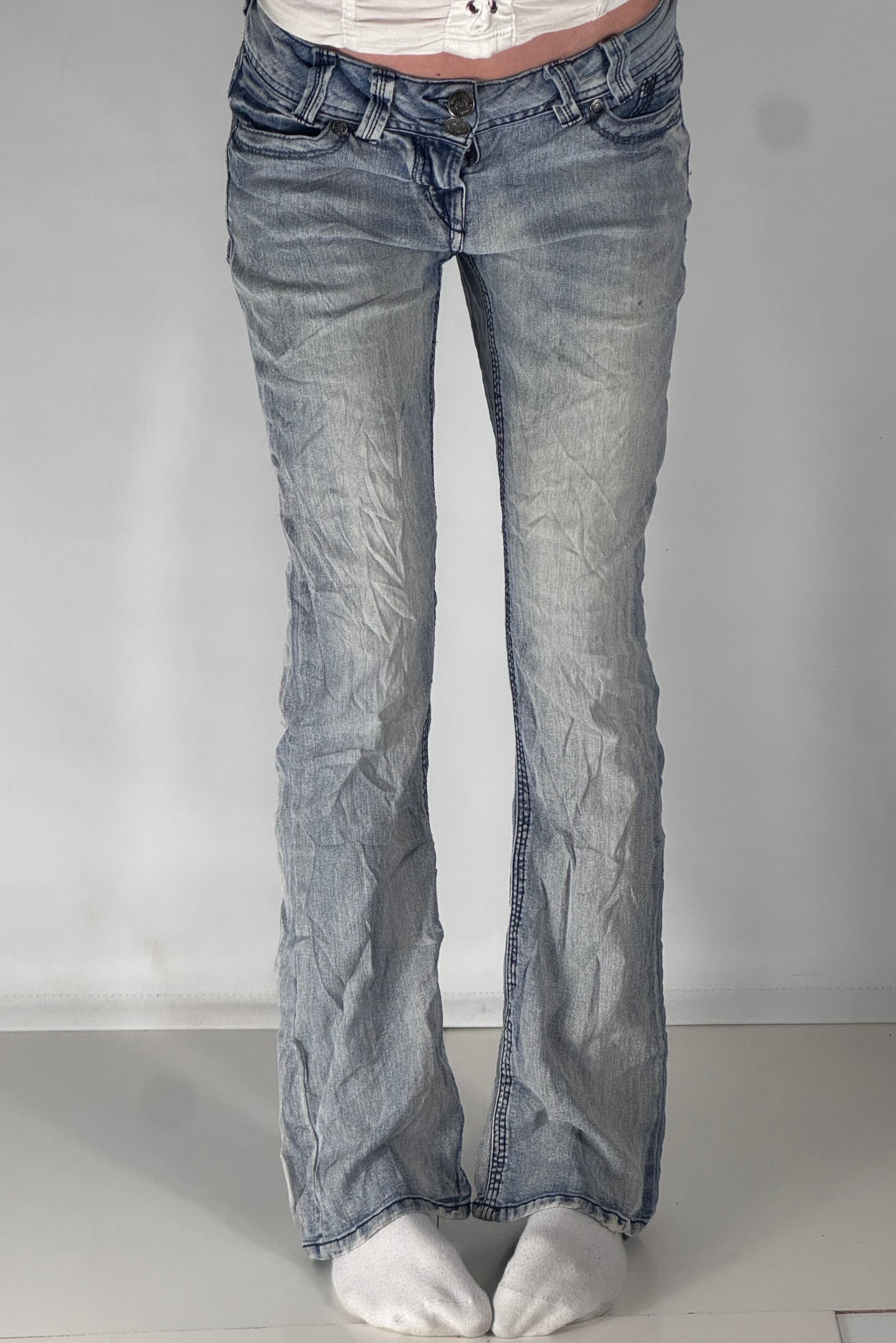 Lågmidjade jeans stl: XS