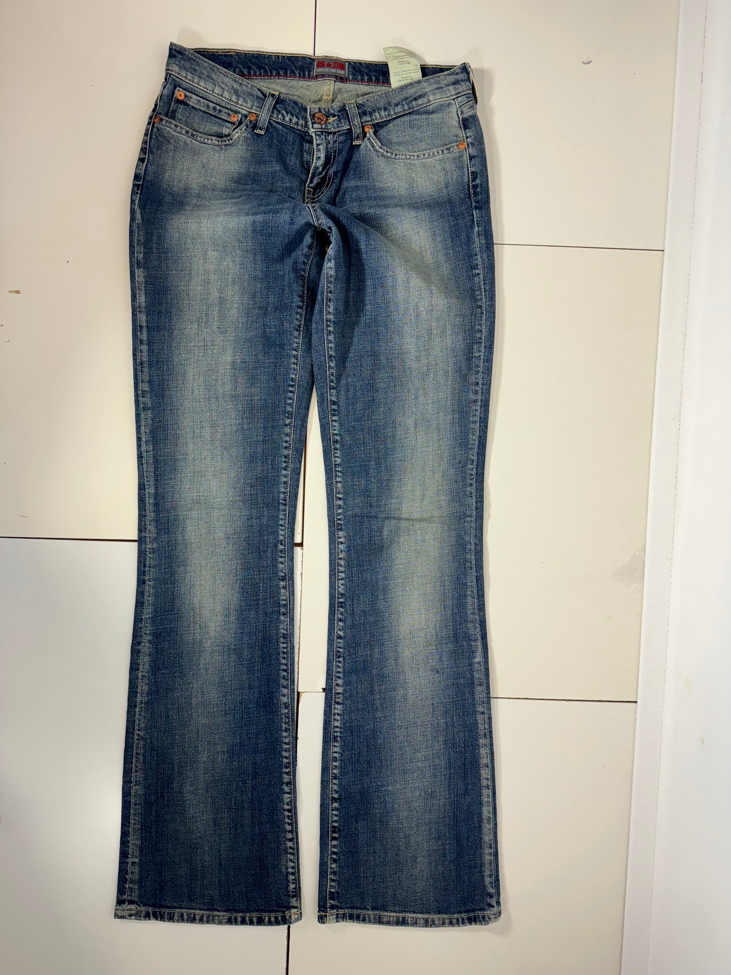 Lågmidjade jeans stl: S