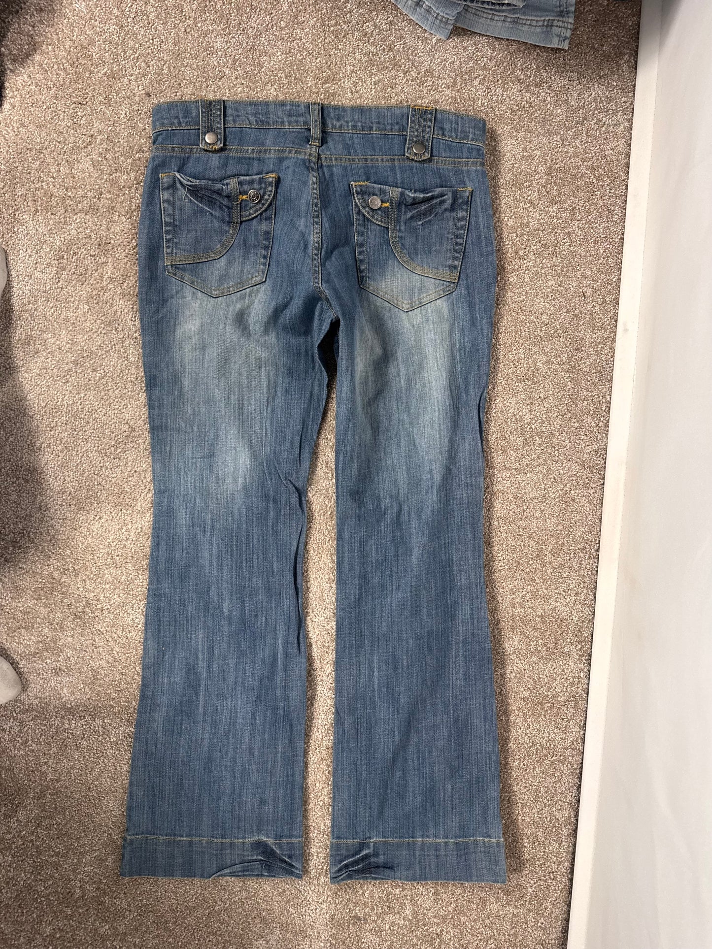 Lågmidjade jeans stl: S