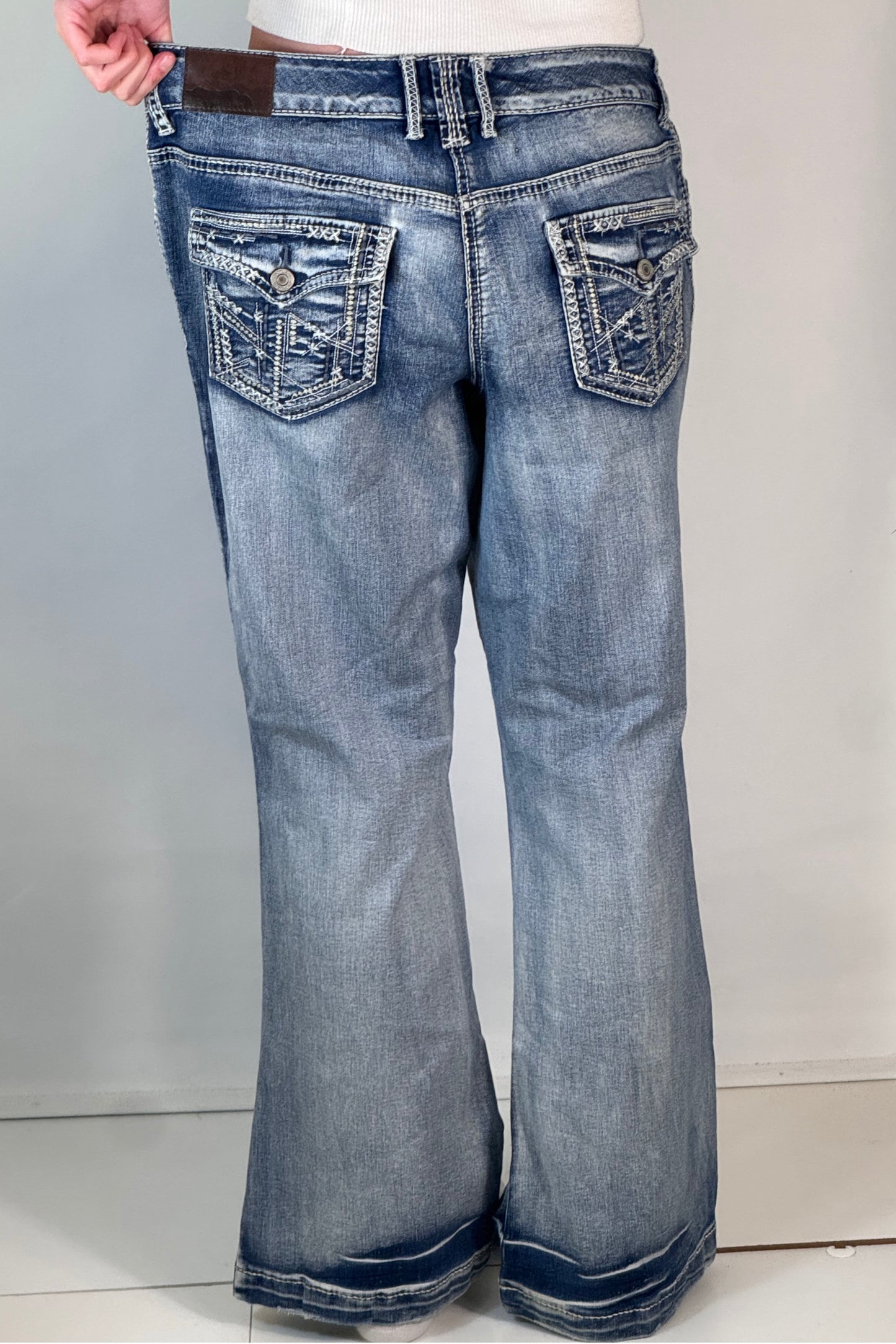 Lågmidjade jeans stl: L