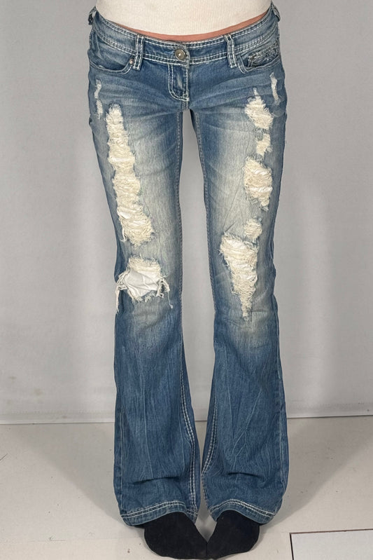 Lågmidjade jeans stl: XS