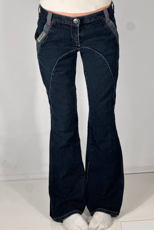 Lågmidjade jeans stl: XS