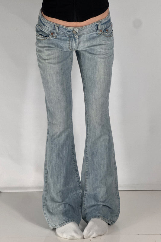 Lågmidjade jeans stl: S