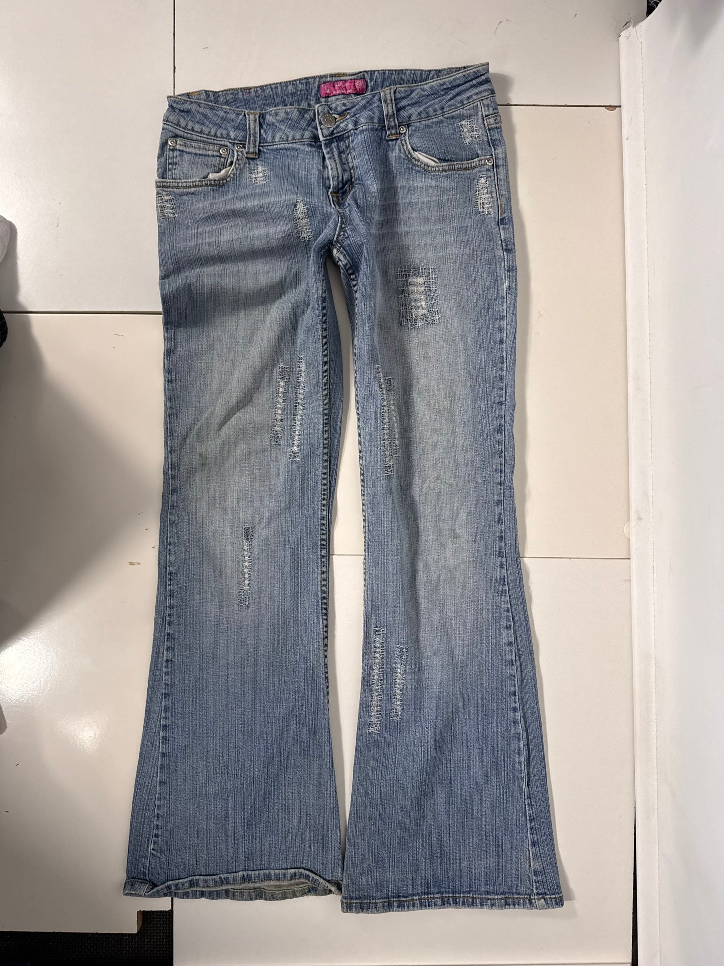 Lågmidjade jeans stl: S