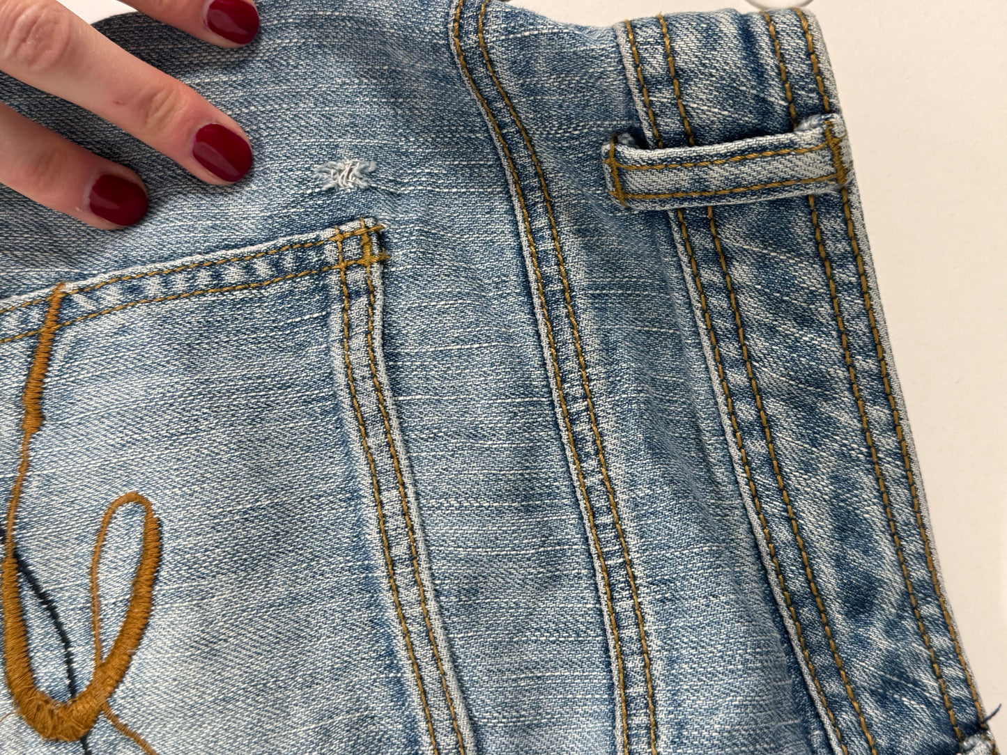 Lågmidjade jeans stl: XXS