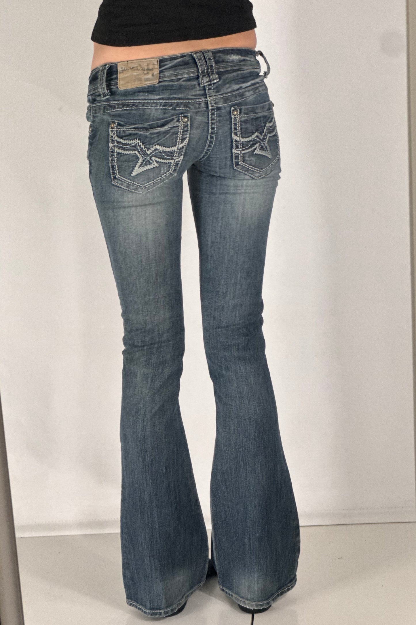 Lågmidjade jeans stl: XXS
