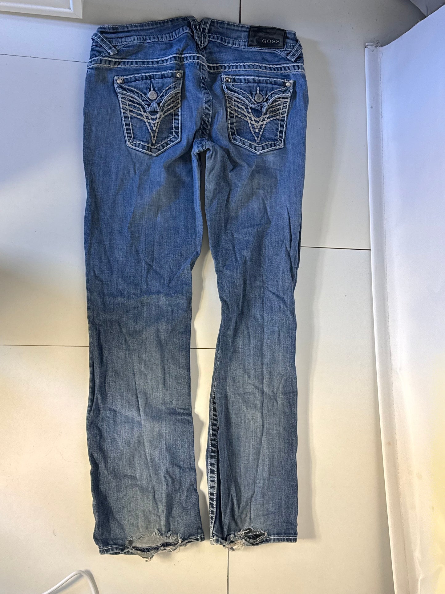 Lågmidjade jeans stl: M