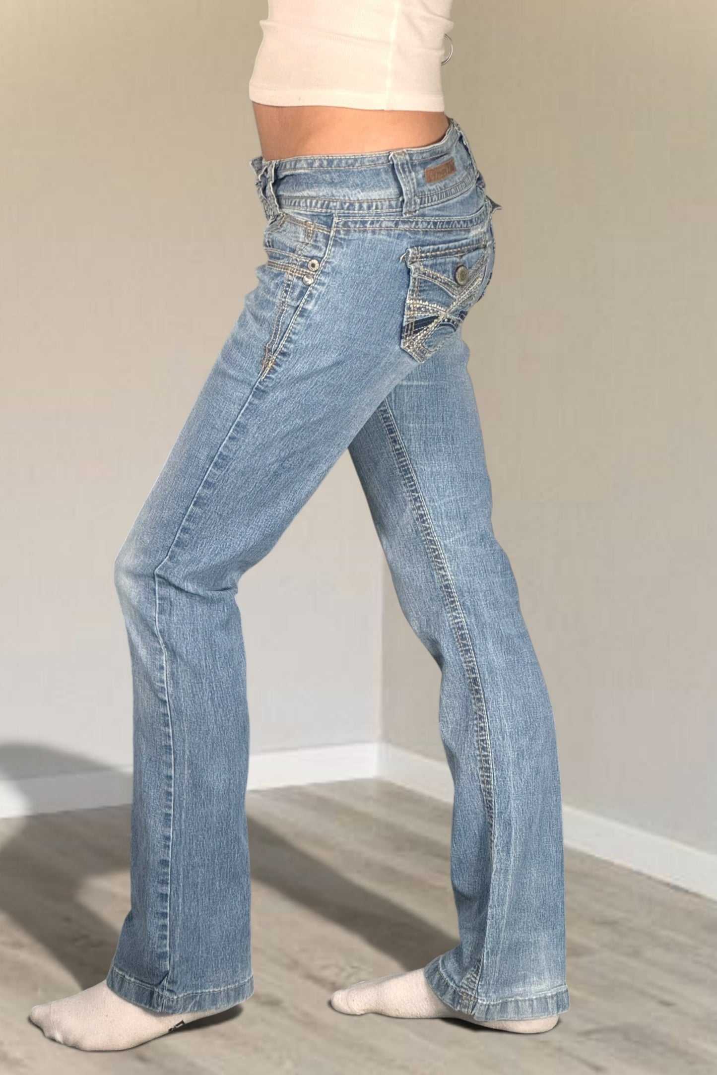 Lågmidjade jeans stl: XS