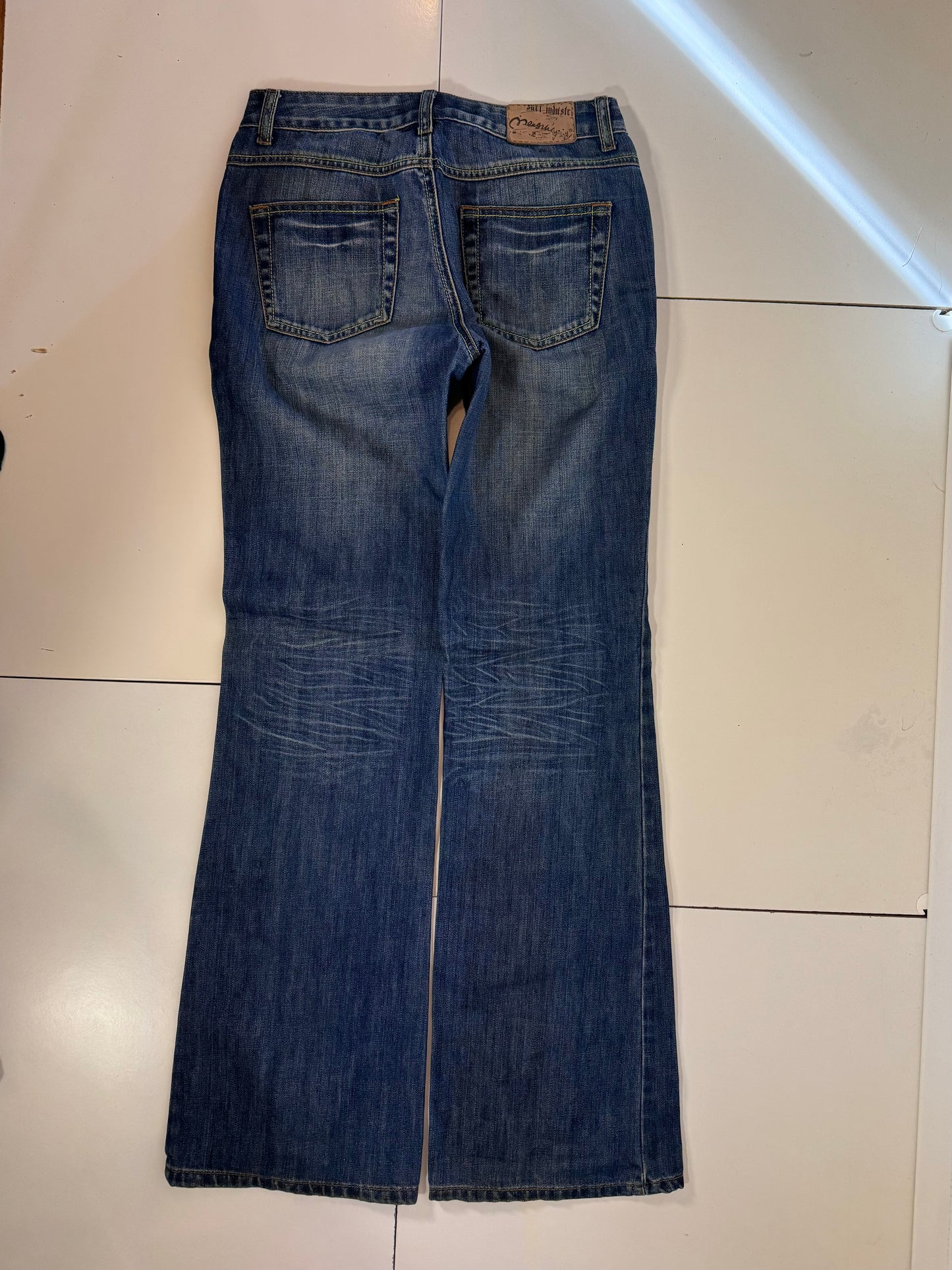Lågmidjade jeans stl: